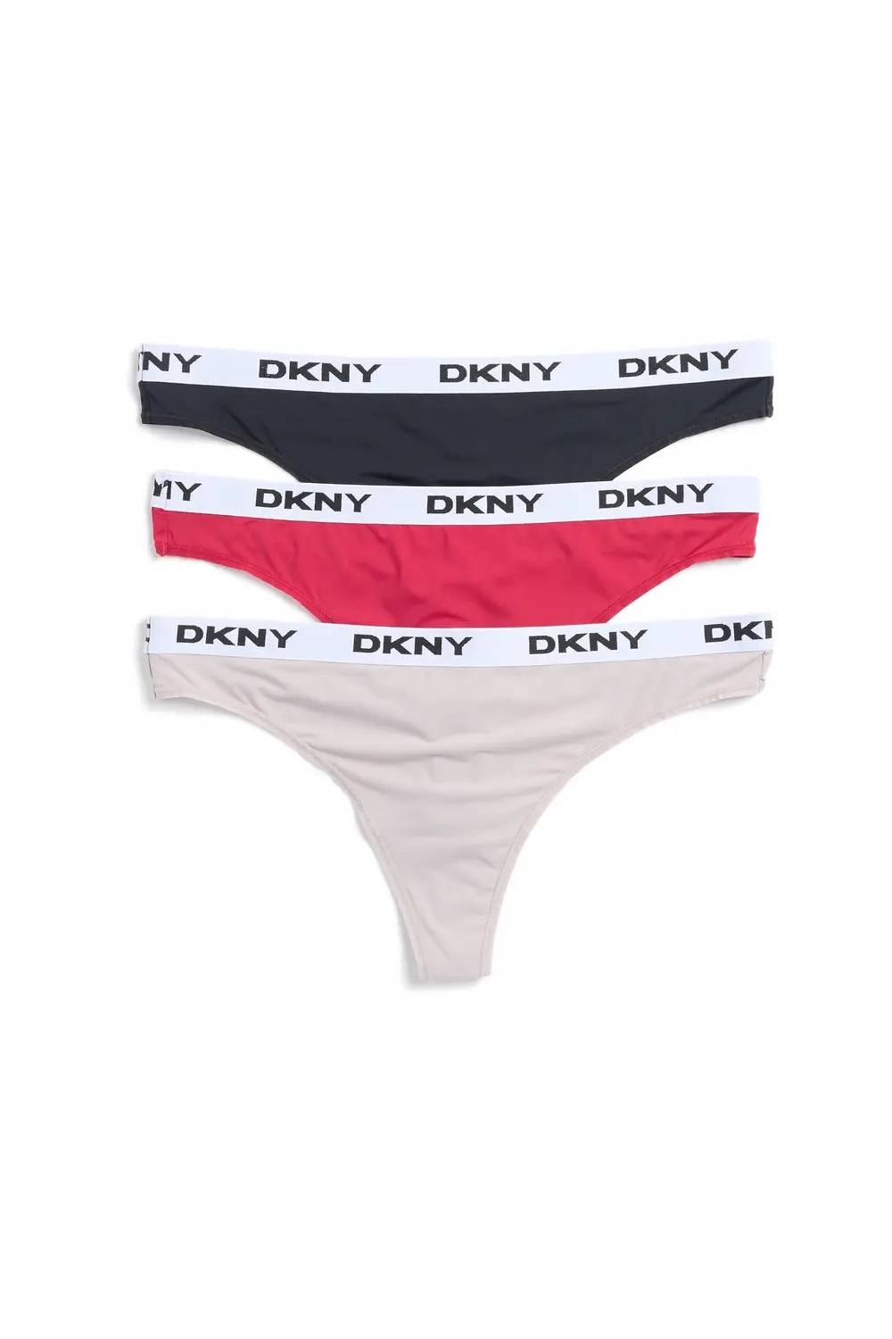 Трусики стринг с логотипом 56592367 (3 шт.) multi