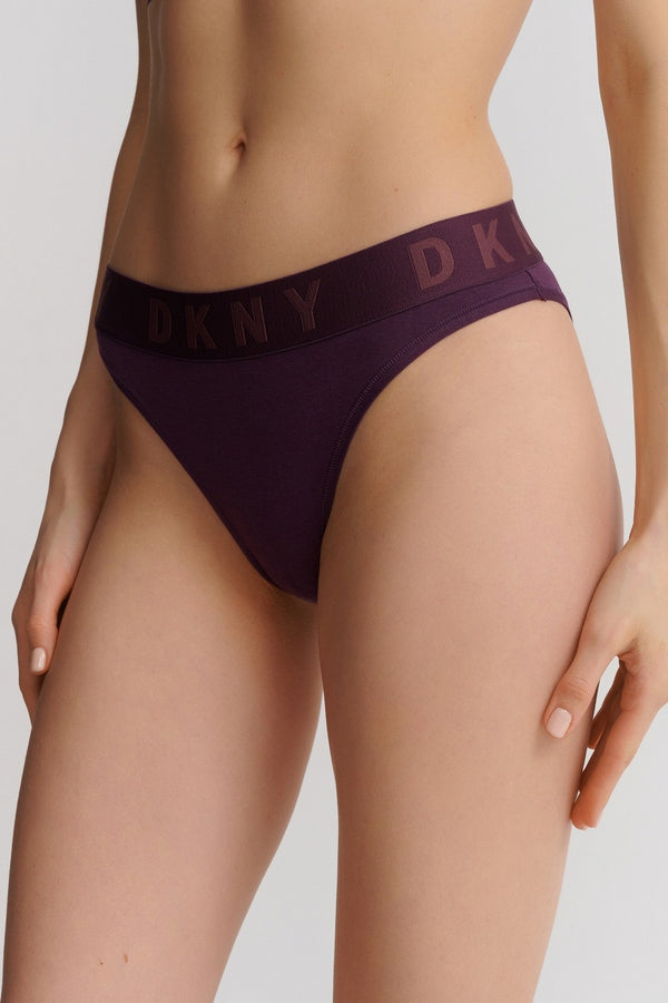 Трусики слип с логотипом DK4513 plum per