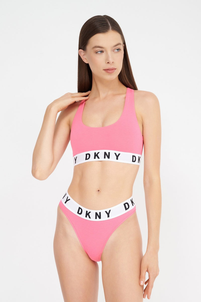 Топ с брендированной резинкой DK4519 pink taffy