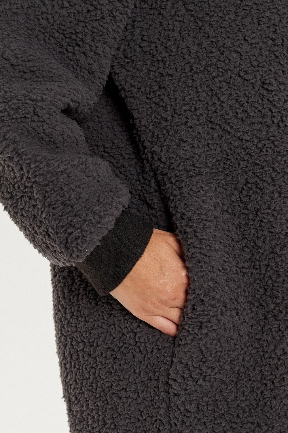 Туніка з капюшоном YI20022 dark grey