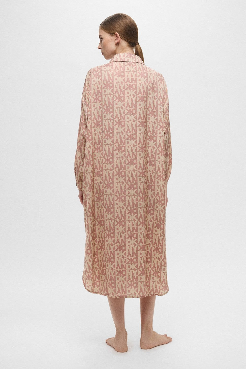 Нічна сорочка з логотипом YI20061 cream/pt