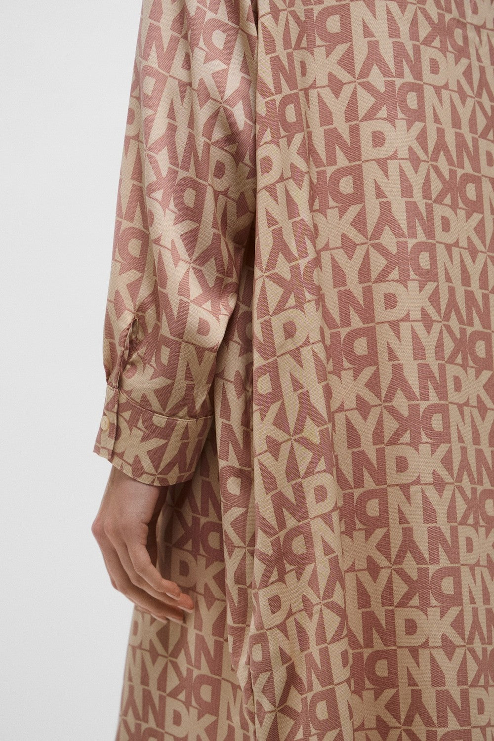 Нічна сорочка з логотипом YI20061 cream/pt