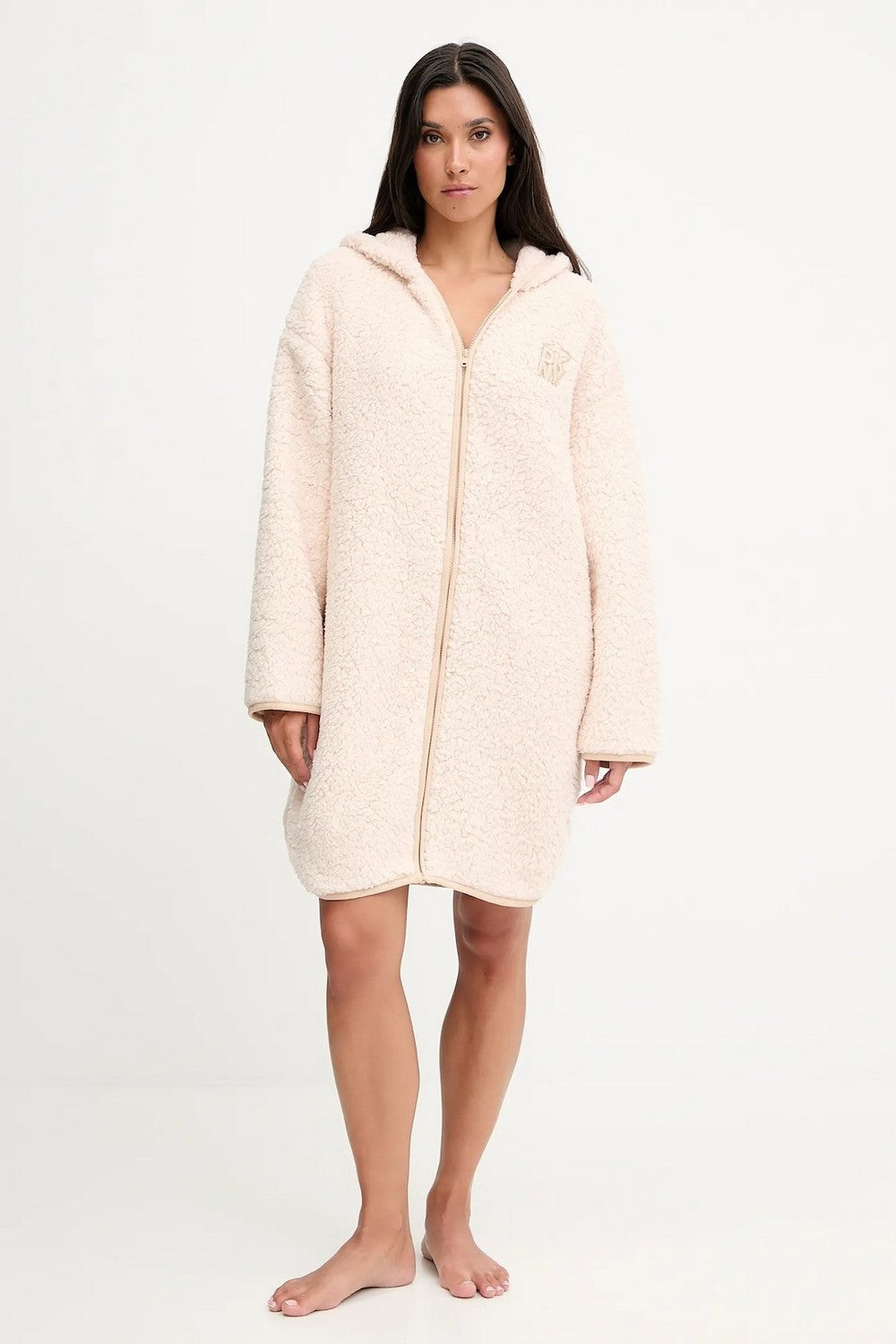 Халат на молнии YI20065 ecru