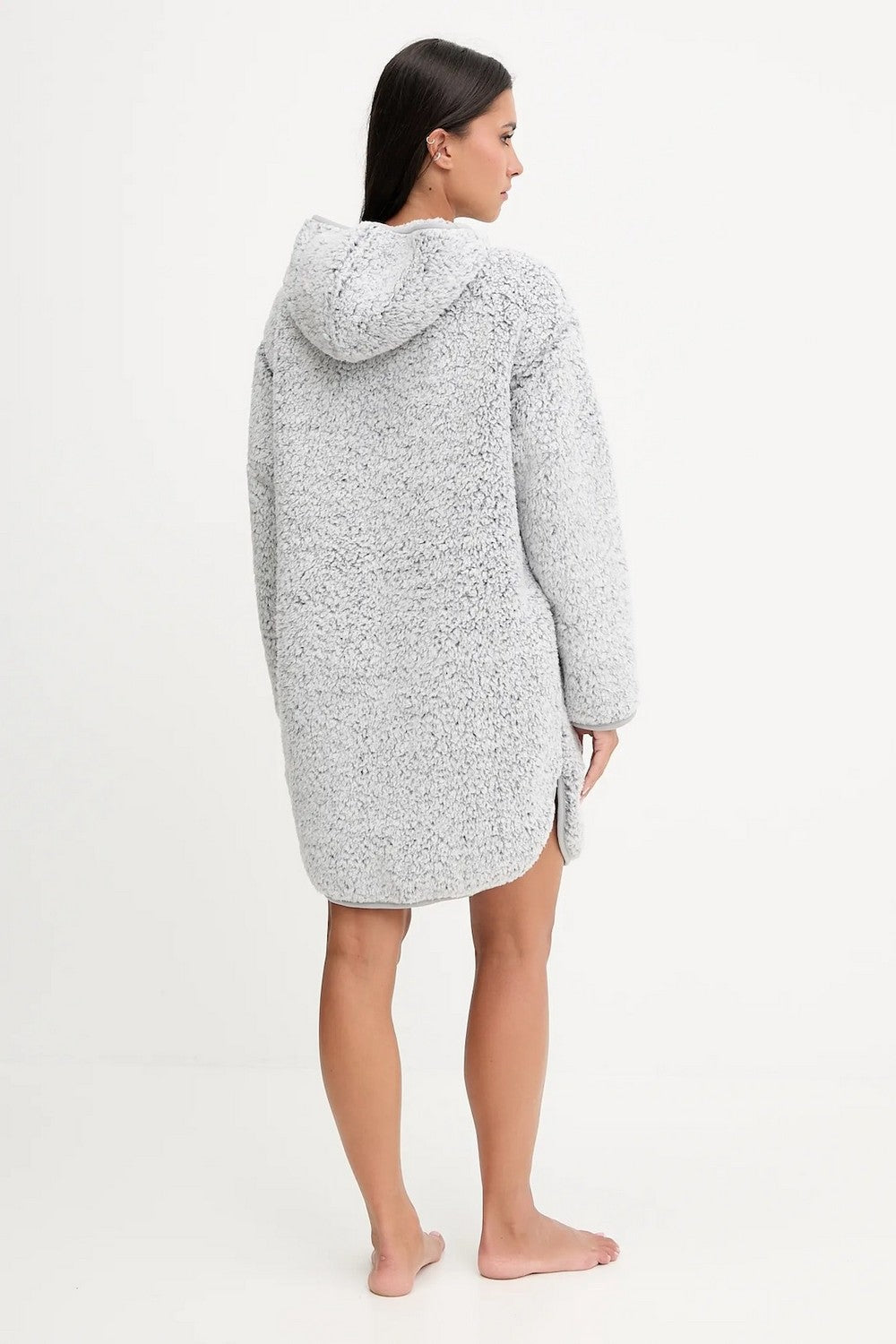 Халат на блискавці YI20065 light grey