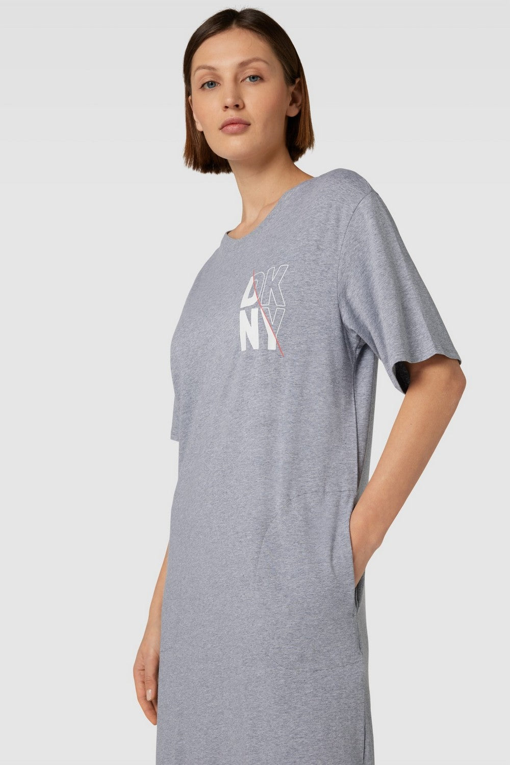 Домашня сукня з логотипом YI2322635 grey