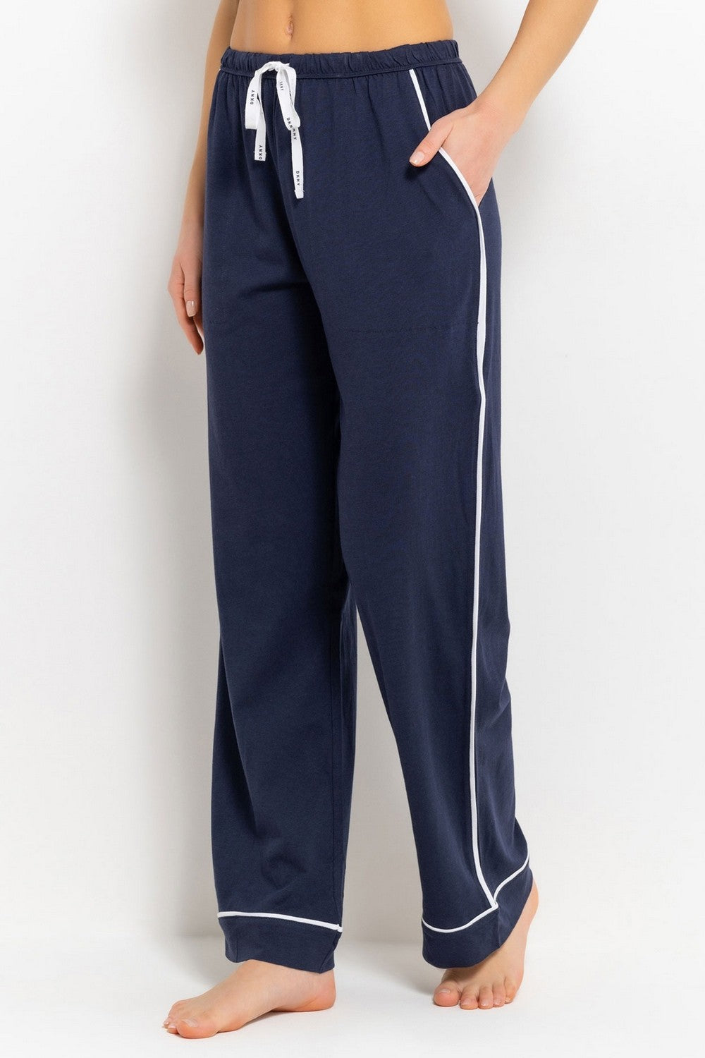 Піжама з контрастним кантом YI2719259/400 navy