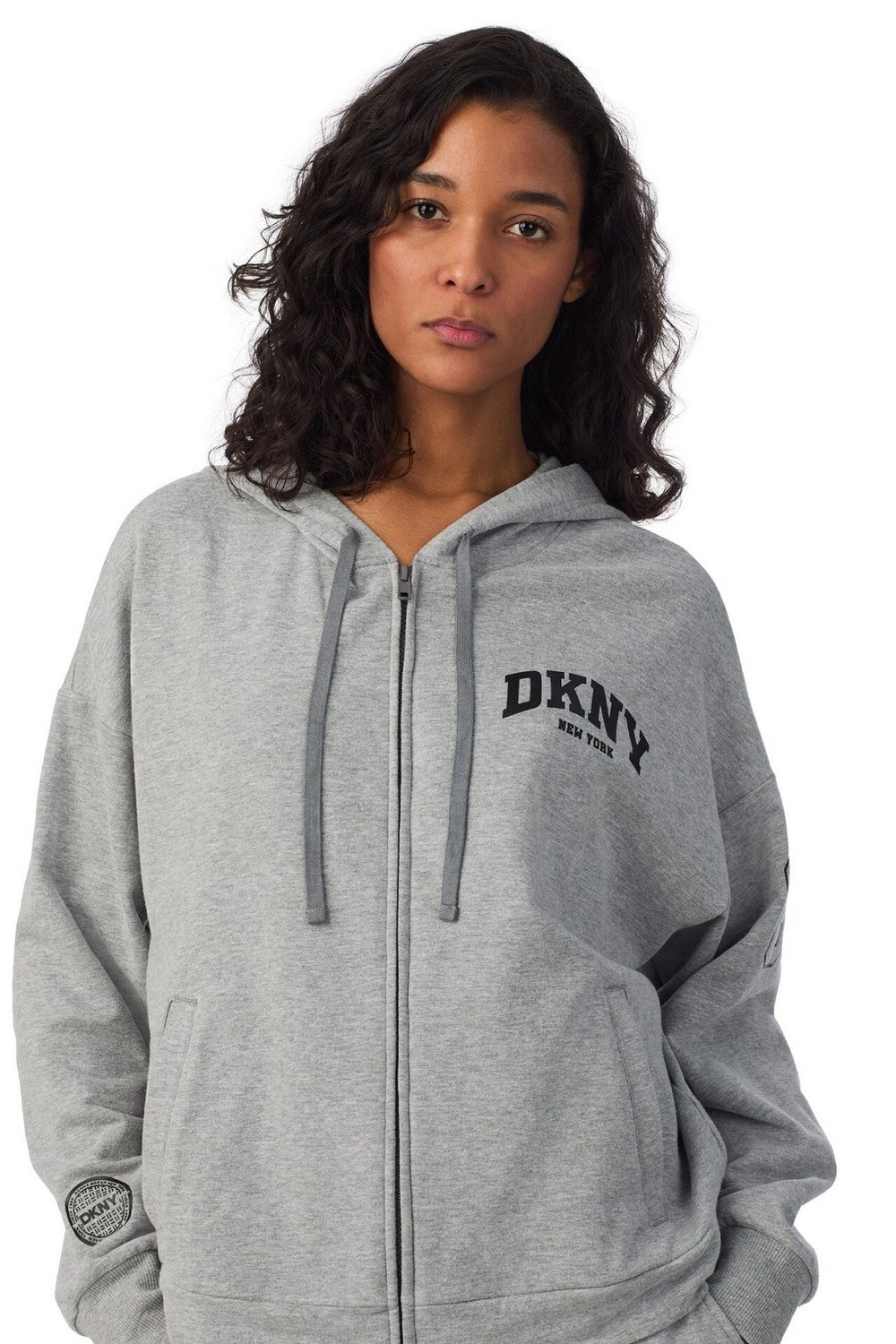 Бавовняний костюм з логотипом YI80059 grey