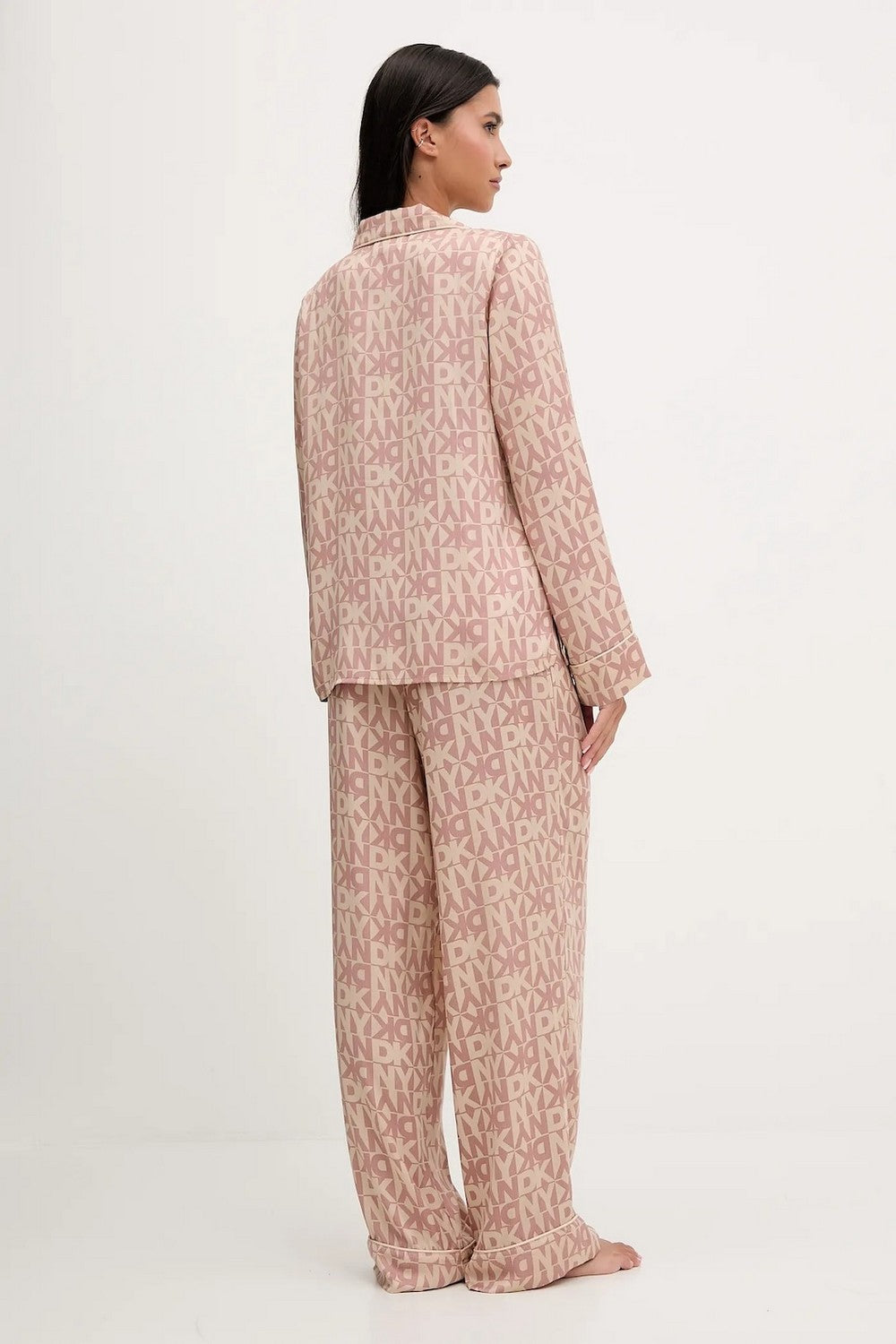 Піжама з логотипом YI80061 cream/pt