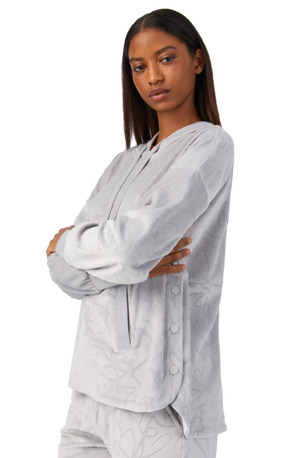 Домашній костюм зі штанами YI80082 grey