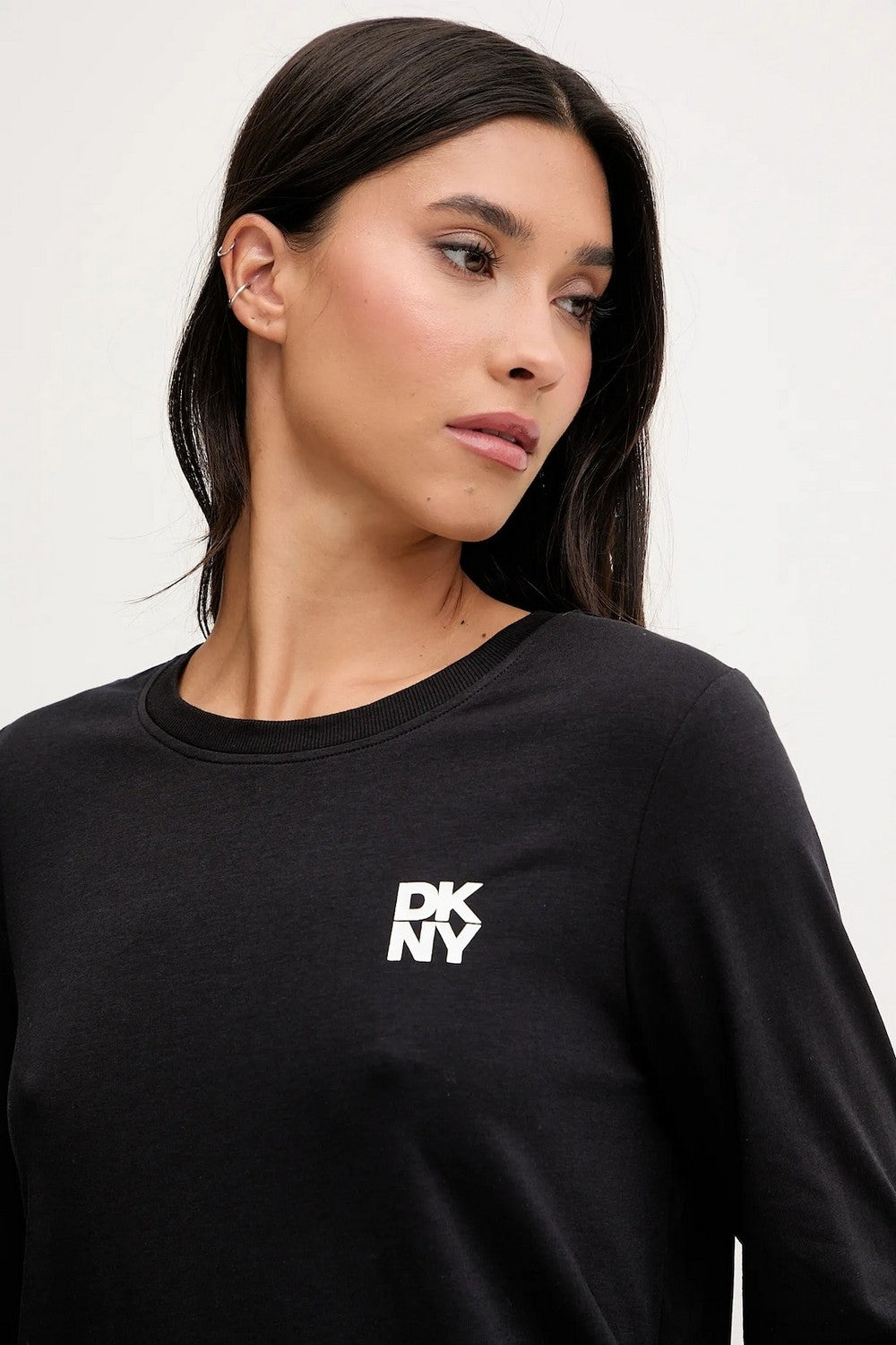 Бавовняна піжама з принтом YI90062 black