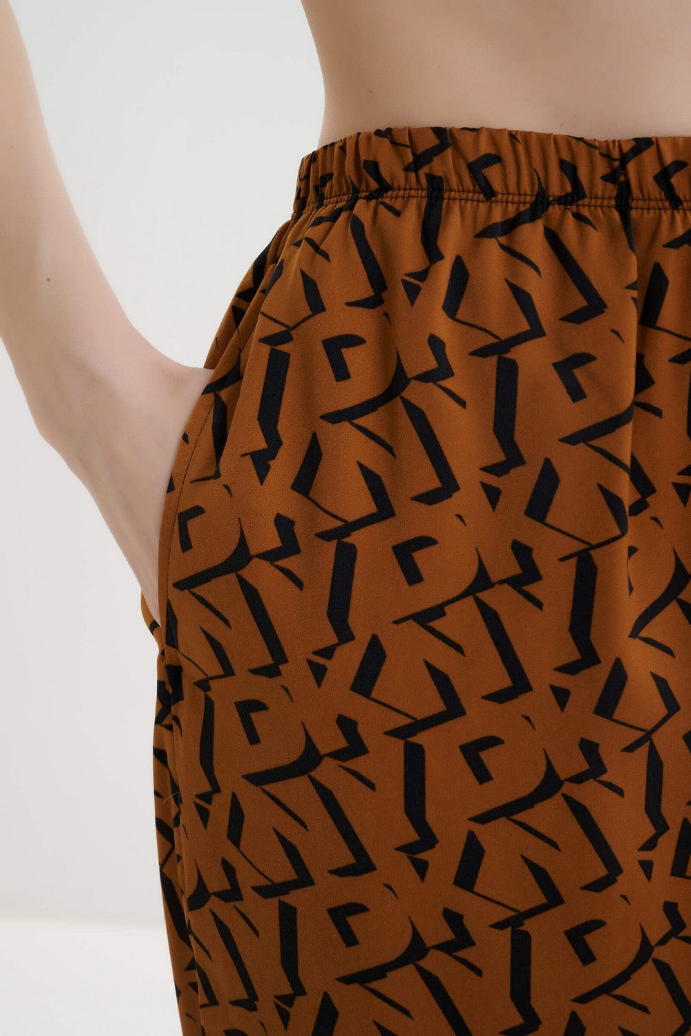 Піжама з логотипом YI90081 brown