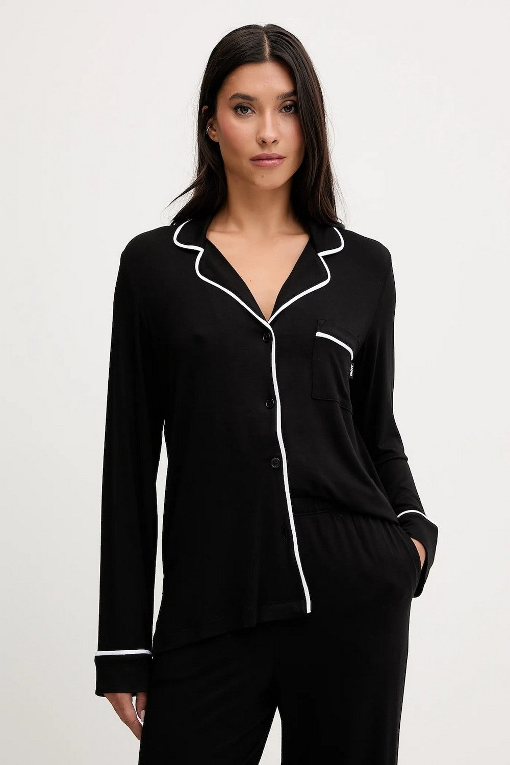 Піжама з віскози YI90092 black