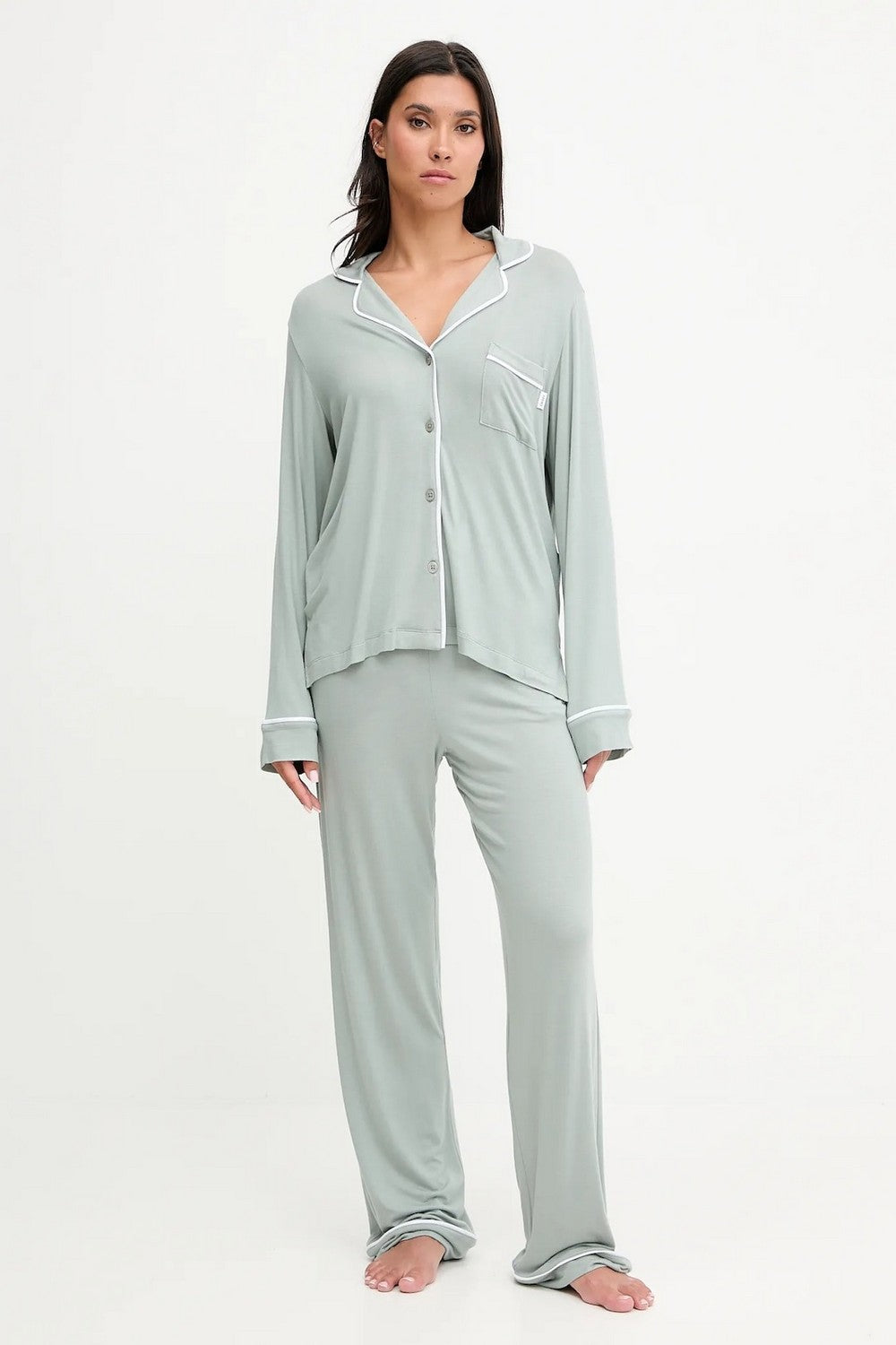 Пижама из вискозы YI90092 light green