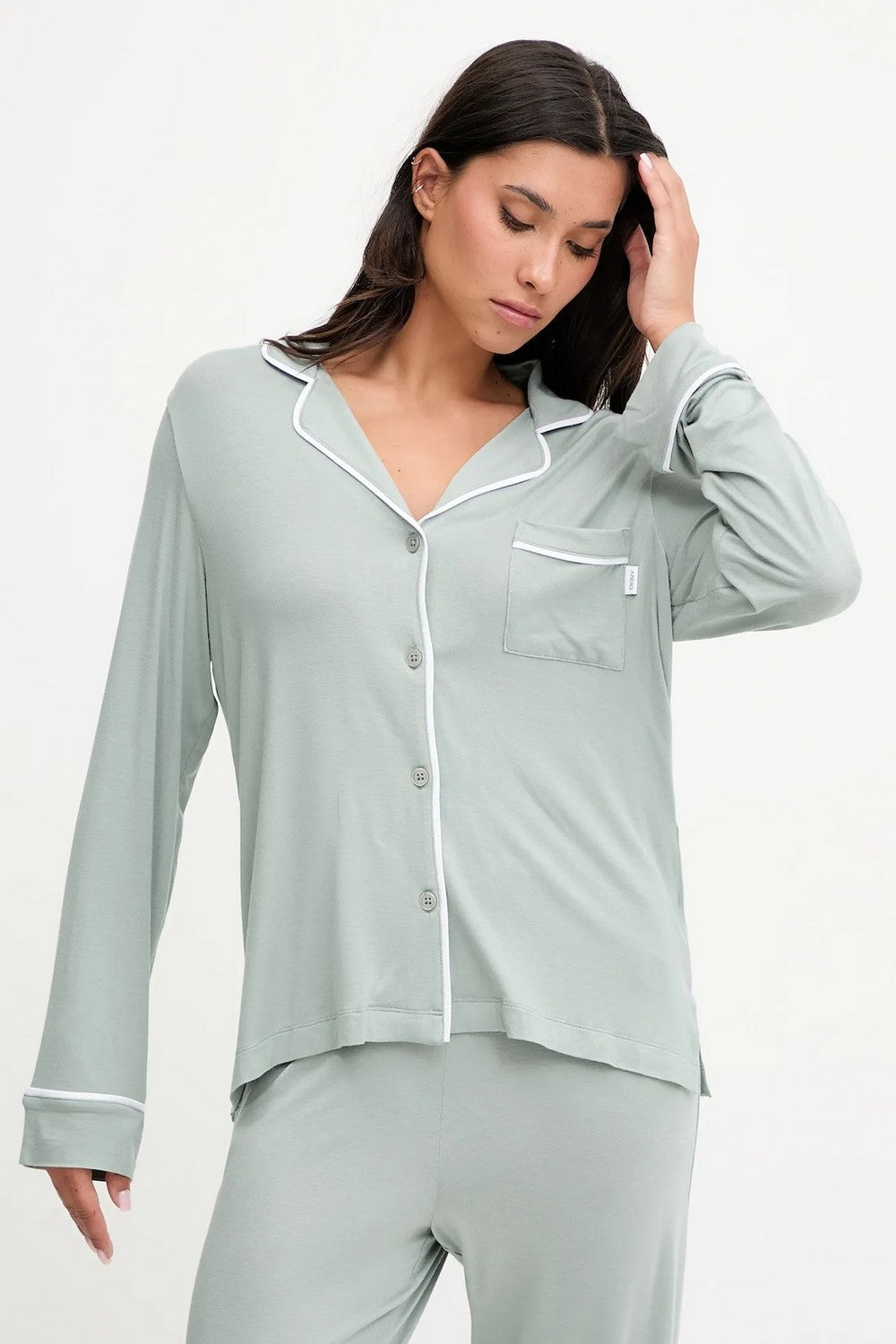 Пижама из вискозы YI90092 light green