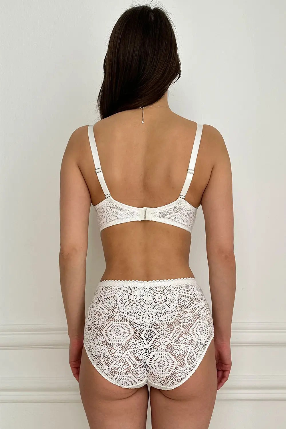 Высокие трусики слип Monika 017 31 07 ivory