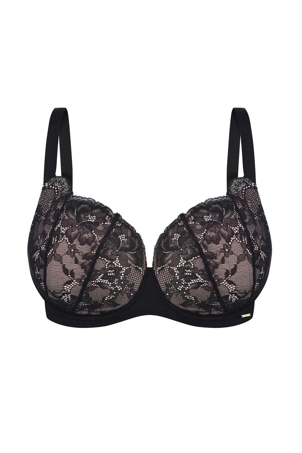 Кружевной бюстгальтер спейсер 021 077 Camilla black