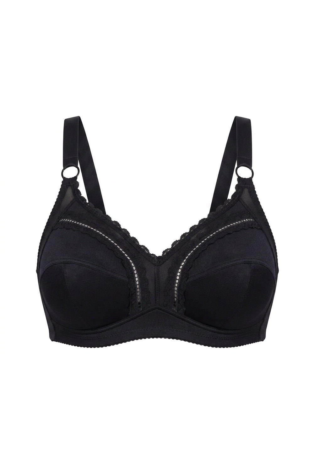 Мягкий бюстгальтер без косточек 106 black
