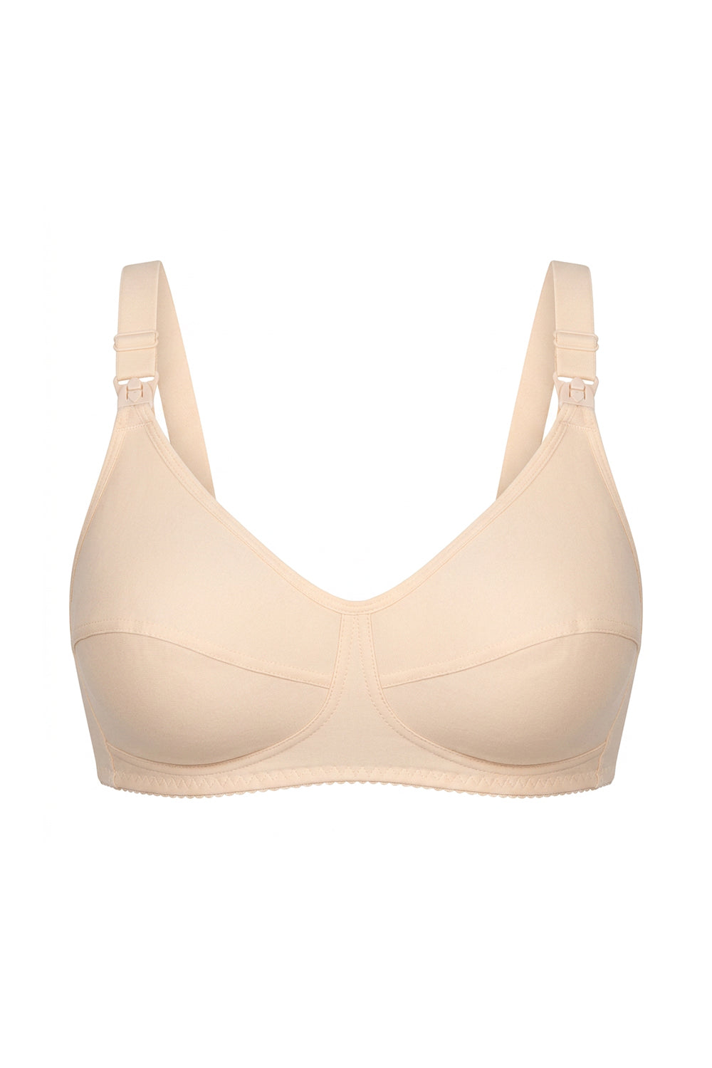 Хлопковый бюстгальтер для кормления 138 beige
