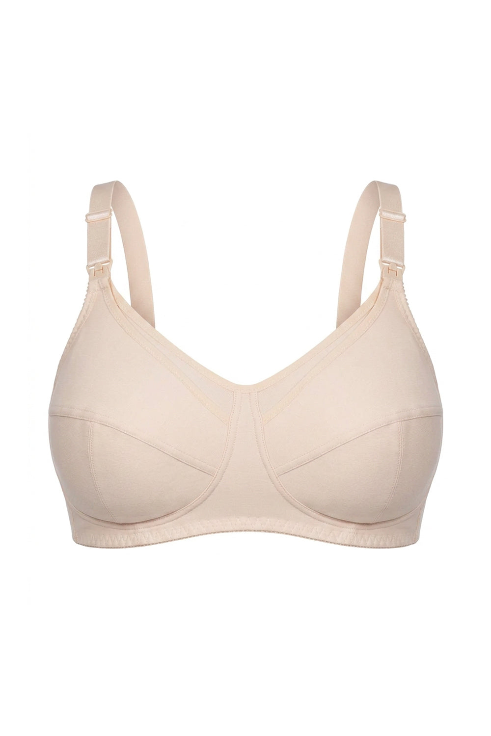 Бавовняний бюстгальтер для годування 1400 beige