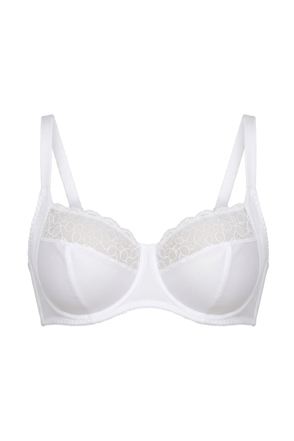 Мягкий бюстгальтер с боковой коррекцией 1504/015 white