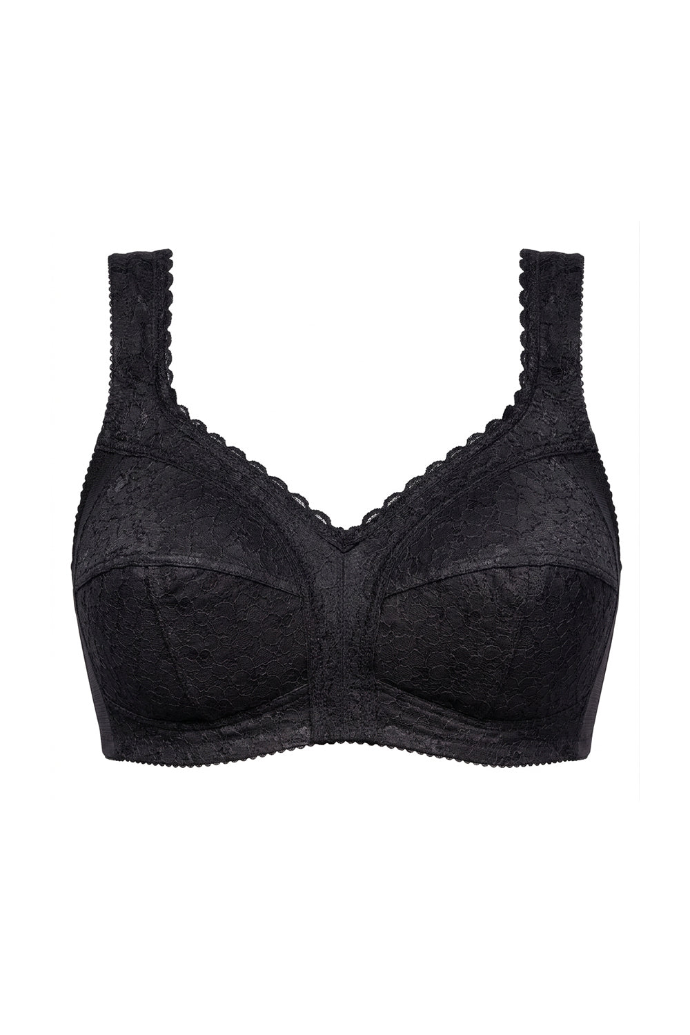 Кружевной бюстгальтер без косточек 215 black