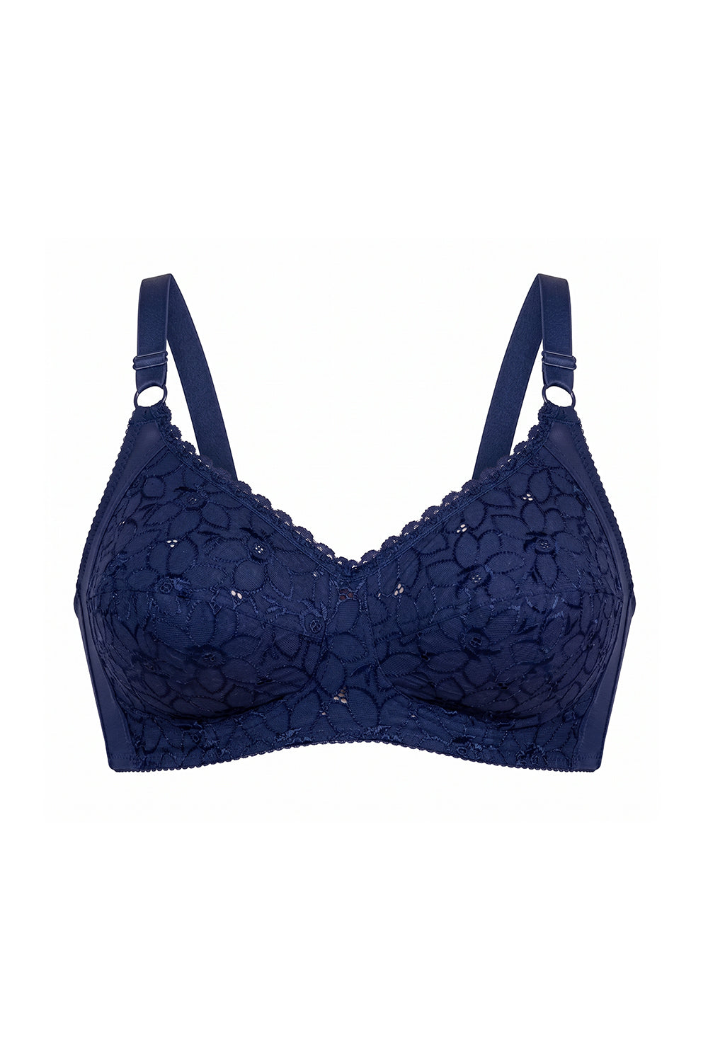 Хлопковый бюстгальтер без косточек 233 blue