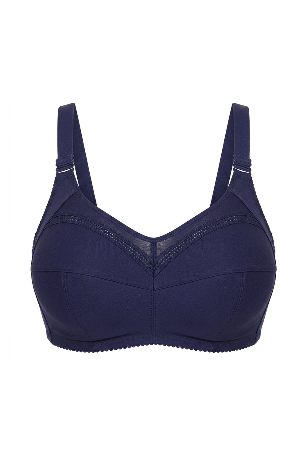 Мягкий бюстгальтер без косточек 55 blue
