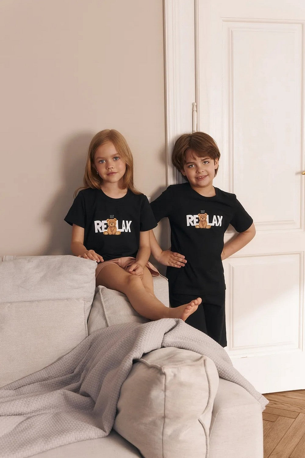 Дитяча піжама з принтом BPK 2070/01/06 Just Relax Ellen