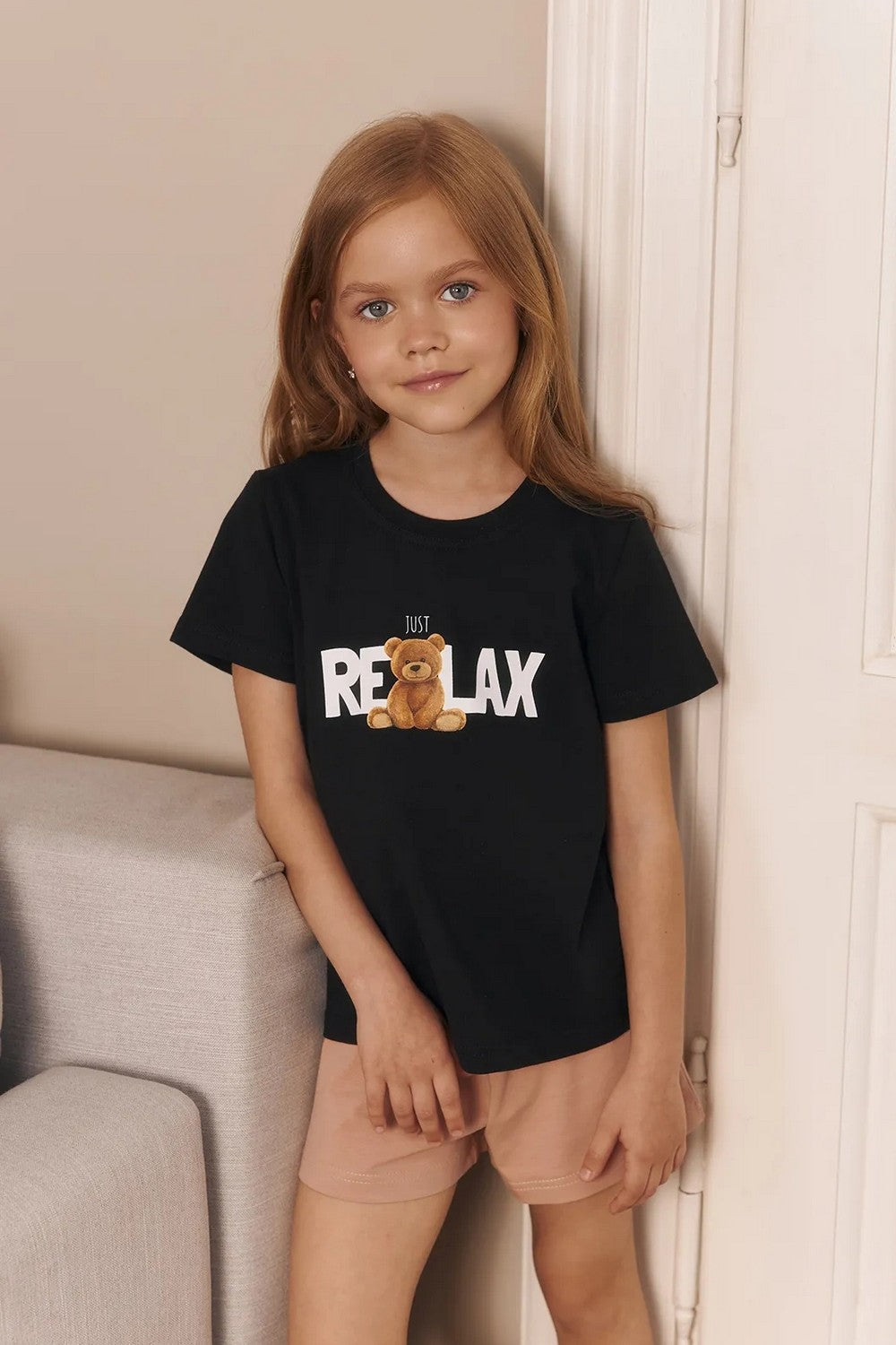 Дитяча піжама з шортами GPK 2070/07/07 Just Relax Ellen