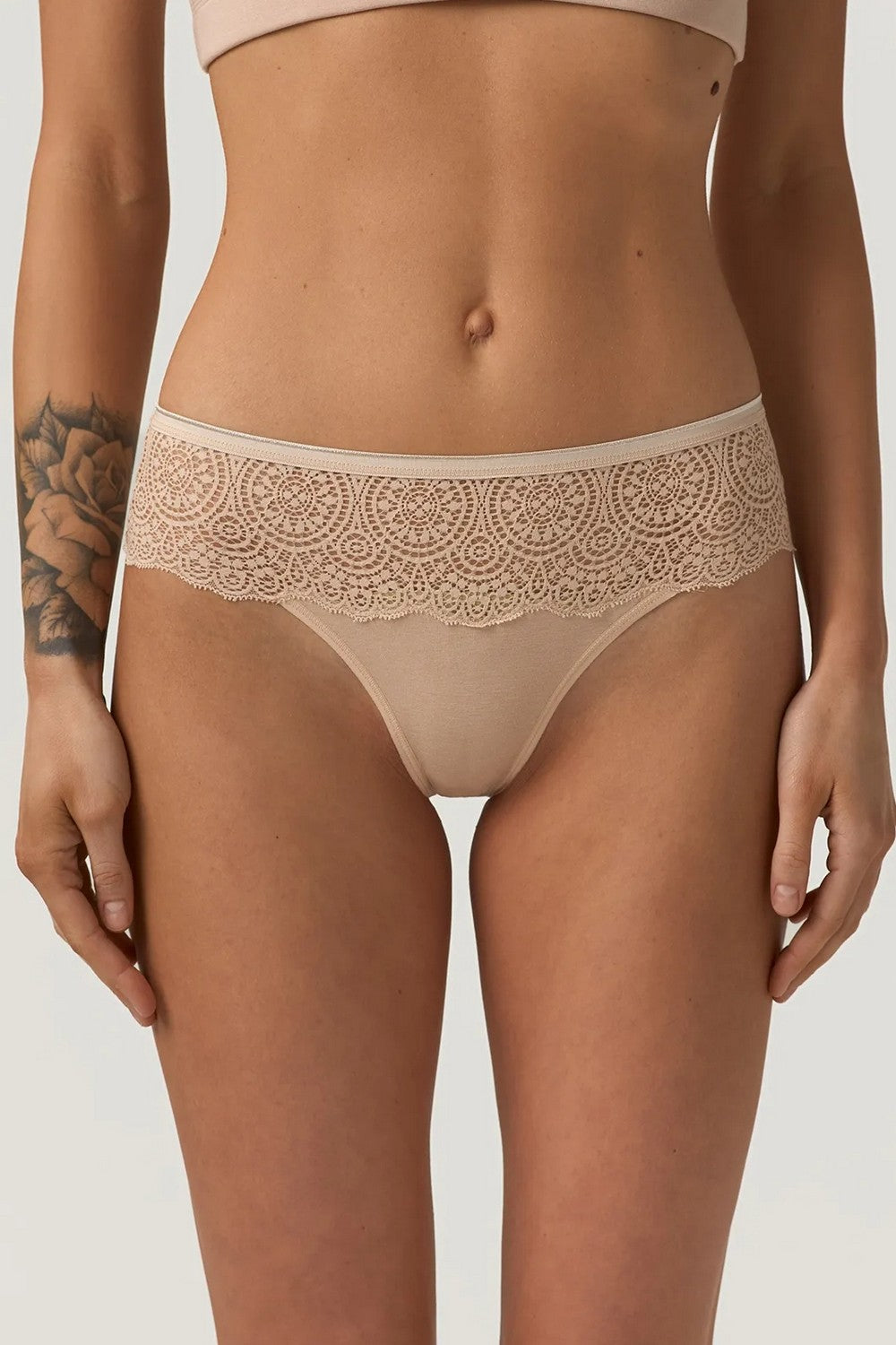 Трусики сліпи з мереживом LBIA 300/19/03 Elva (2 шт.) beige