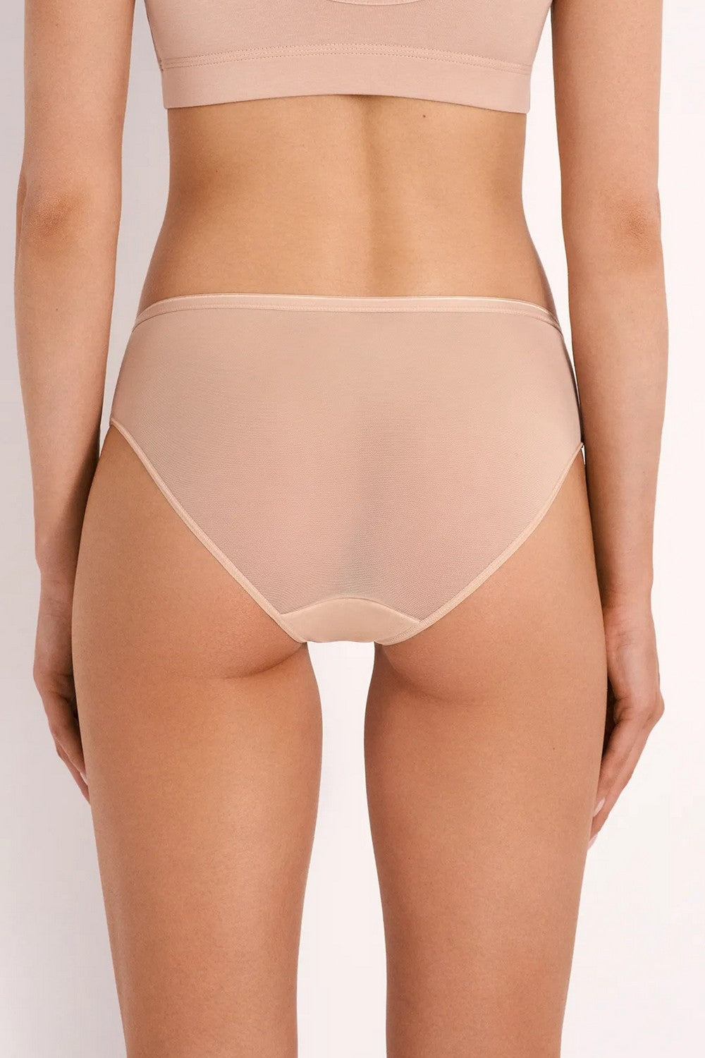 Трусики сліп із мікросітки LBIA 300/29/03 Siena (2 шт.) beige Ellen спина