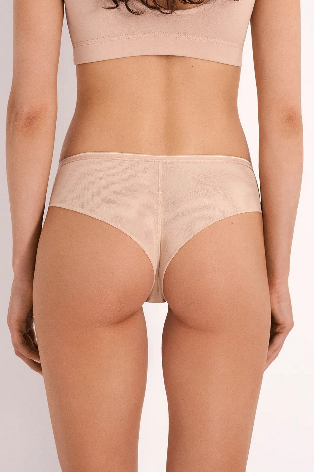 Трусики бразіліану з мікросітки LBRA 302/24/03 Siena (2 шт.) beige Ellen