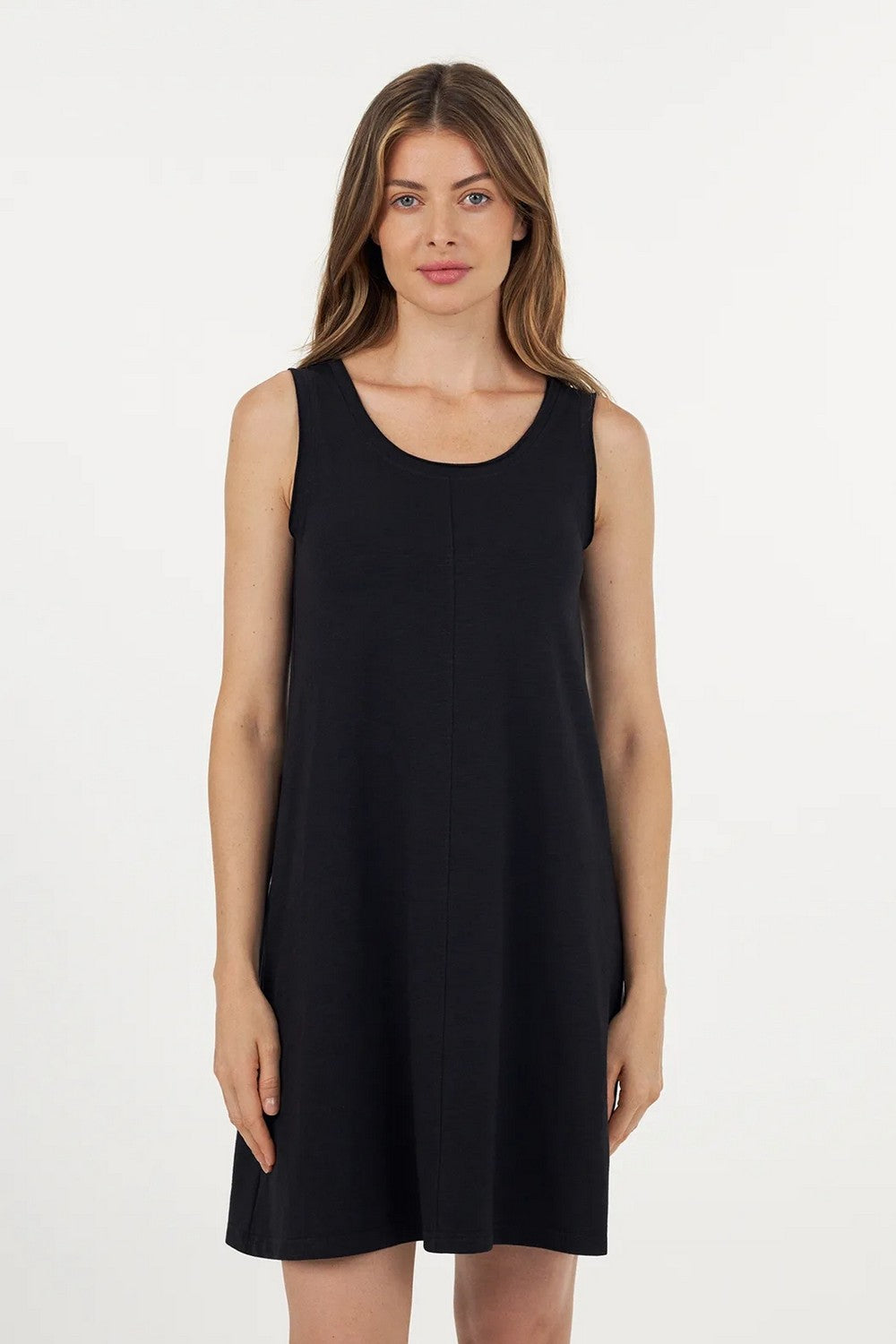 Ночная сорочка из хлопка LDK 110/35/02 Linen black