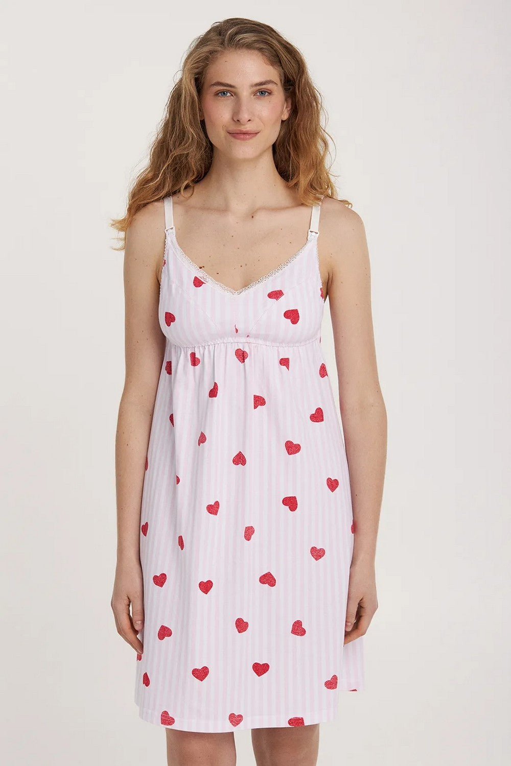 Сорочка для беременных и кормящих мам LDK 118/07/08 Loveu rose