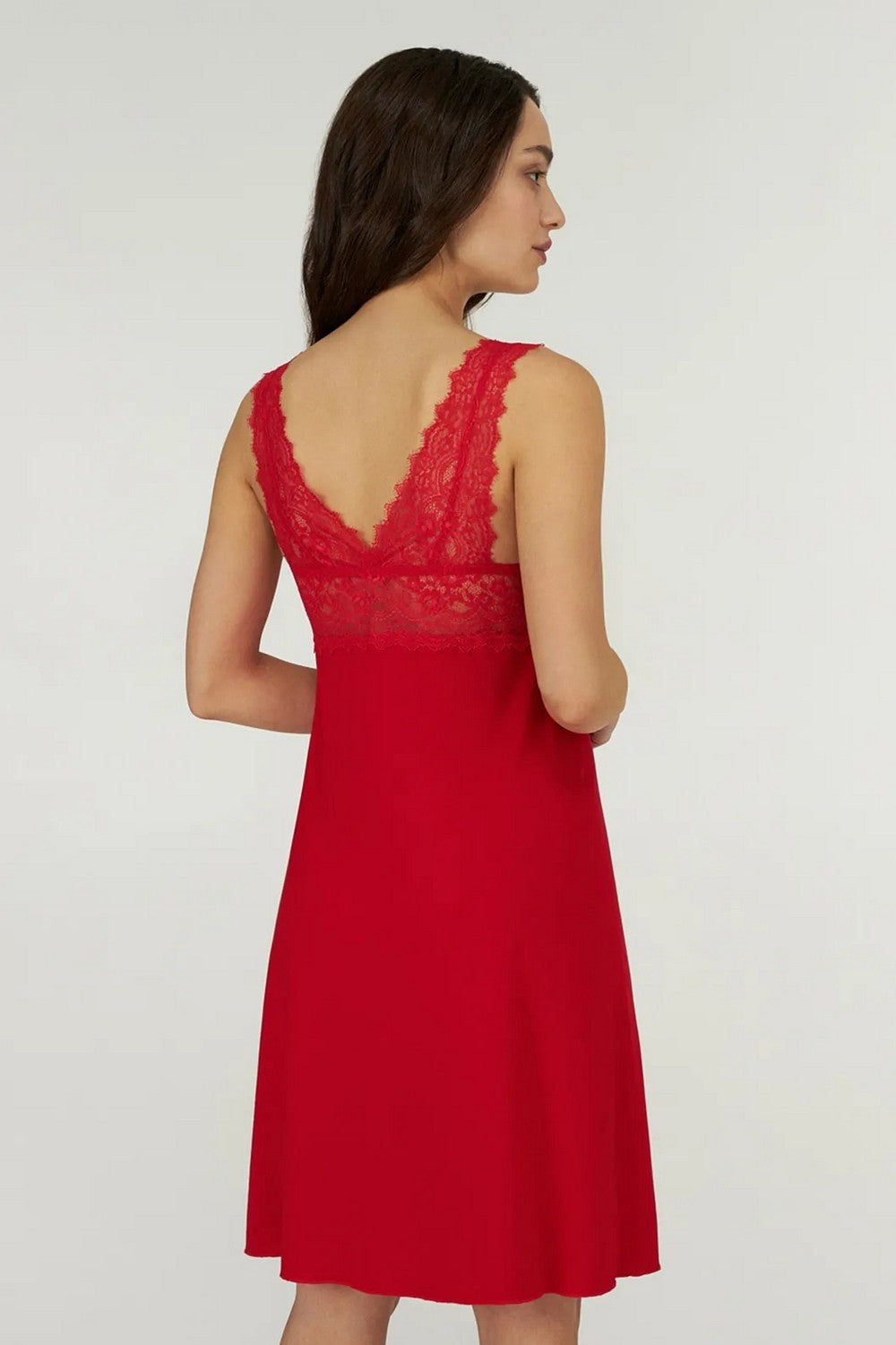 Ночная сорочка из модала LDM 111/13/01 Ruby red