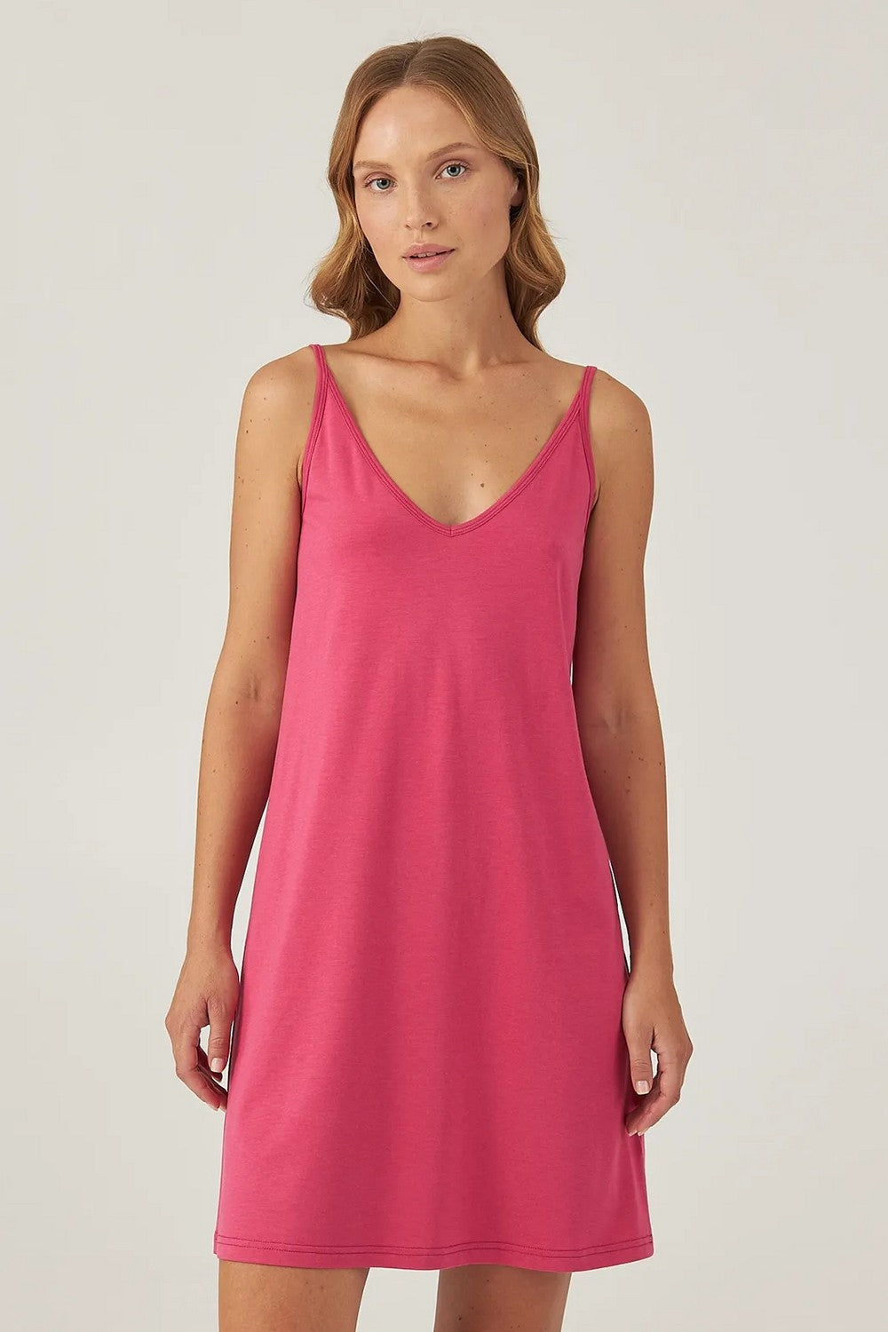 Сорочка з модалу LDM 112/45/02 Alice pink