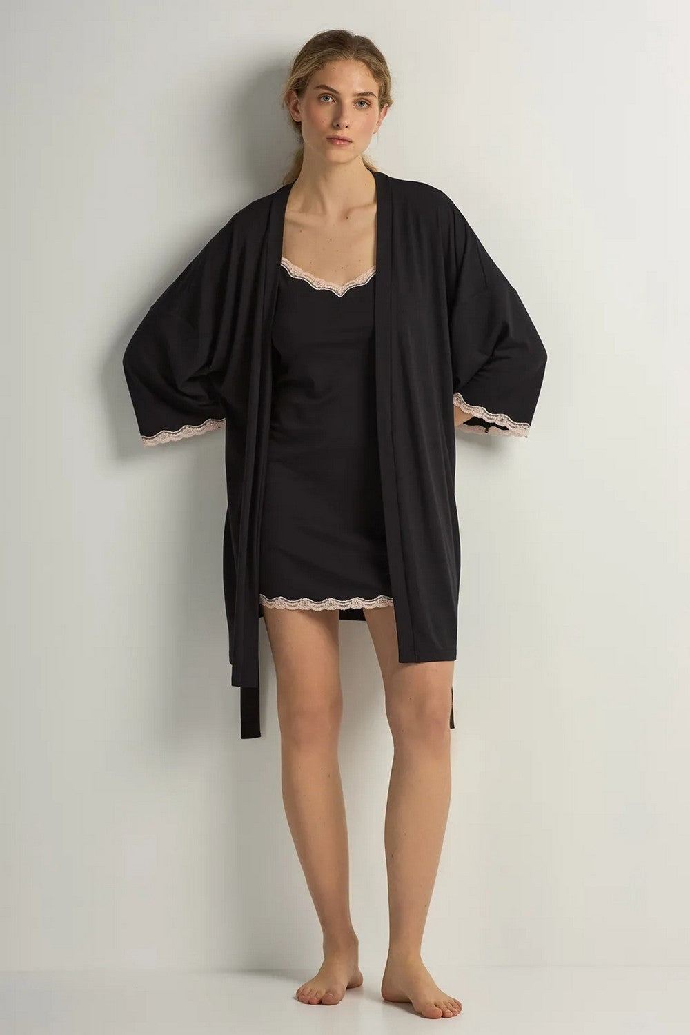 Ночная сорочка из модала LDM 112/55/02 Vivi black
