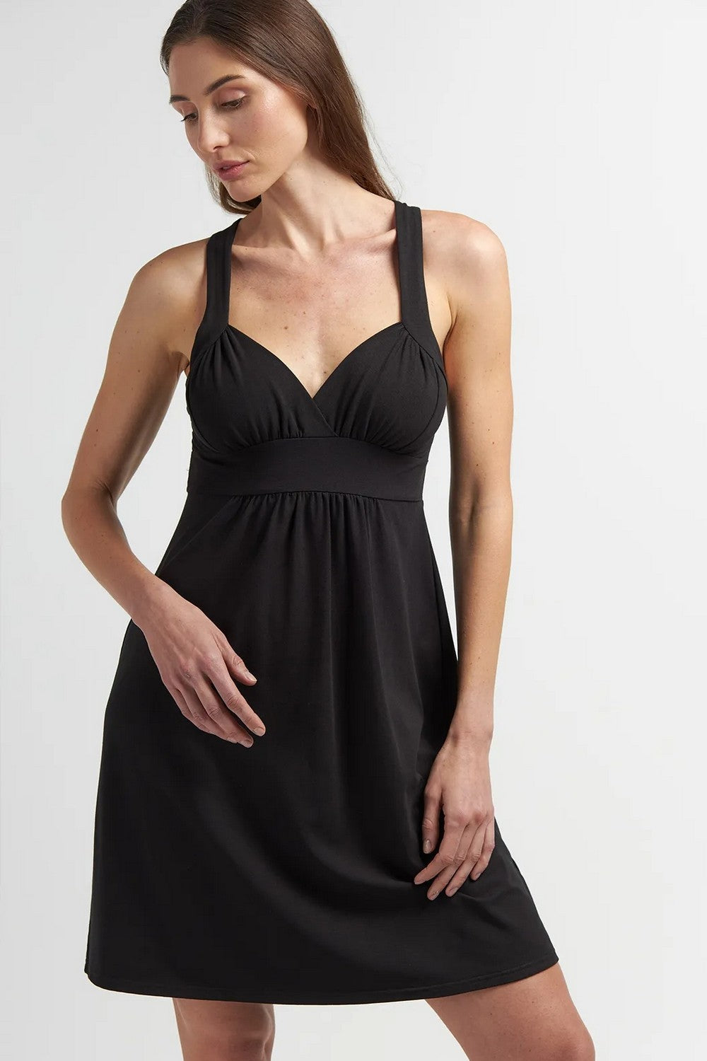 Ночная сорочка из модала LDM 118/21/01 Leonora black