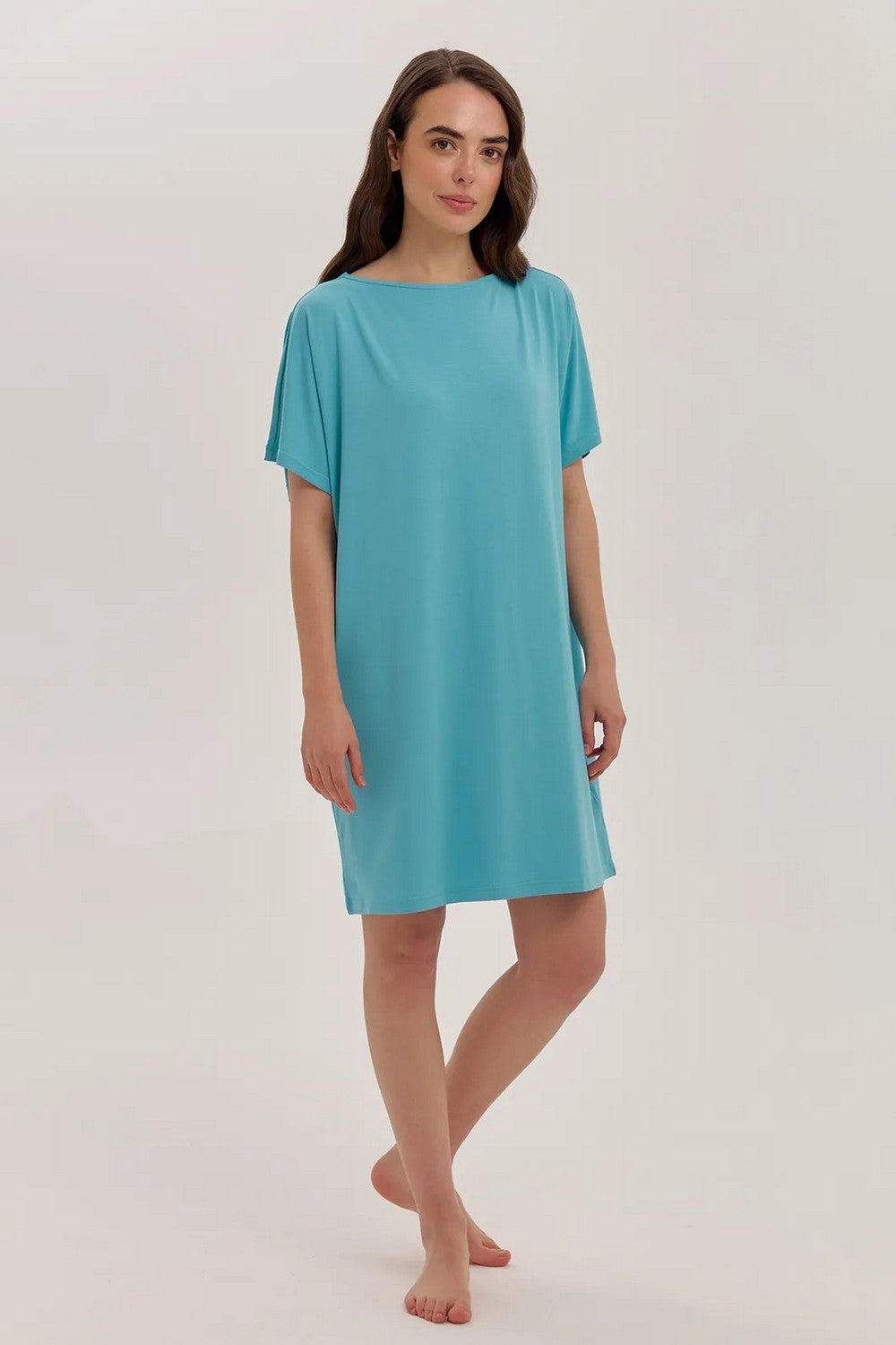 Ночная сорочка из модала LDM 121/53/01 Gwen turquoise