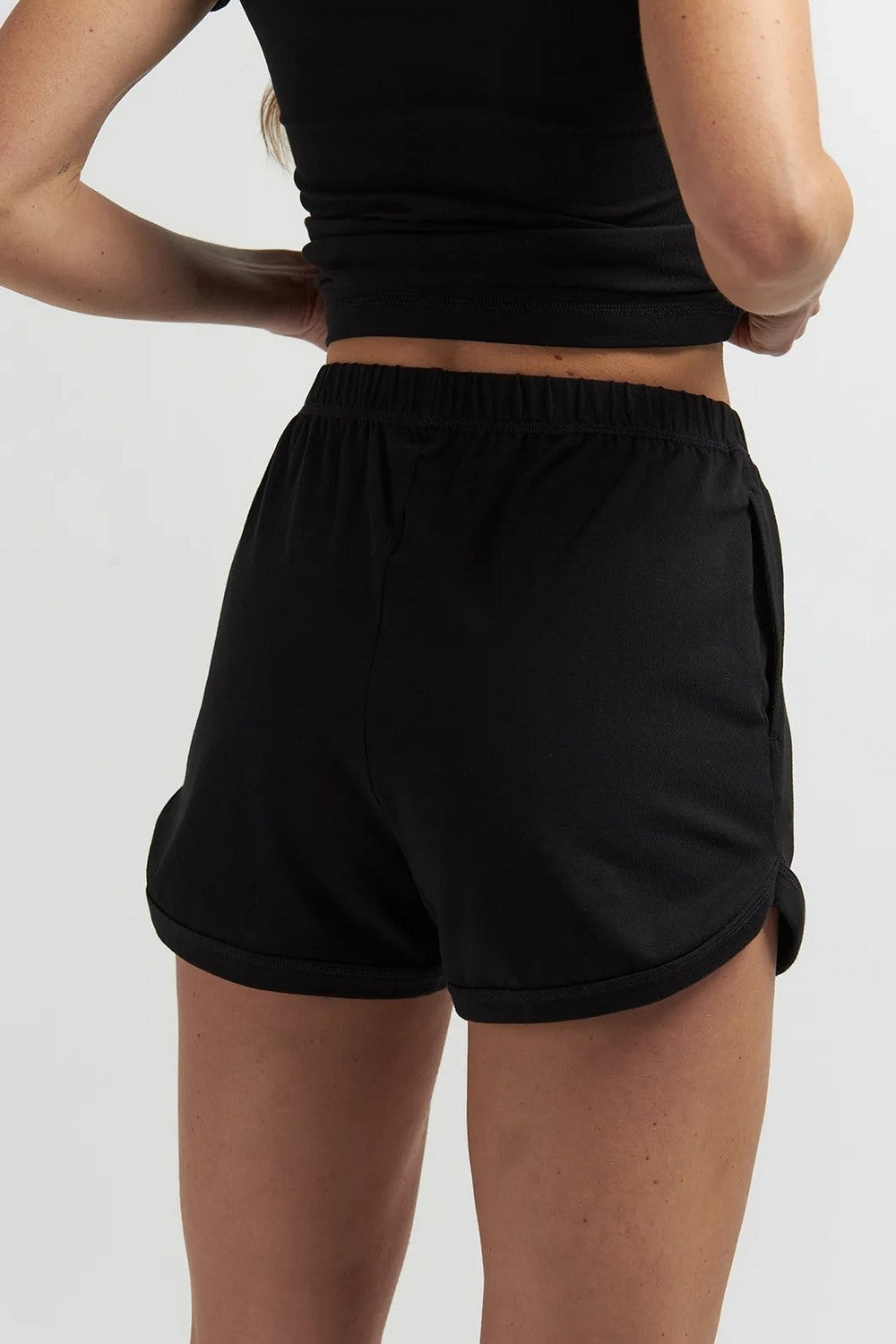 Пижамные шорты из хлопка LHK 70/19/02 Basic black