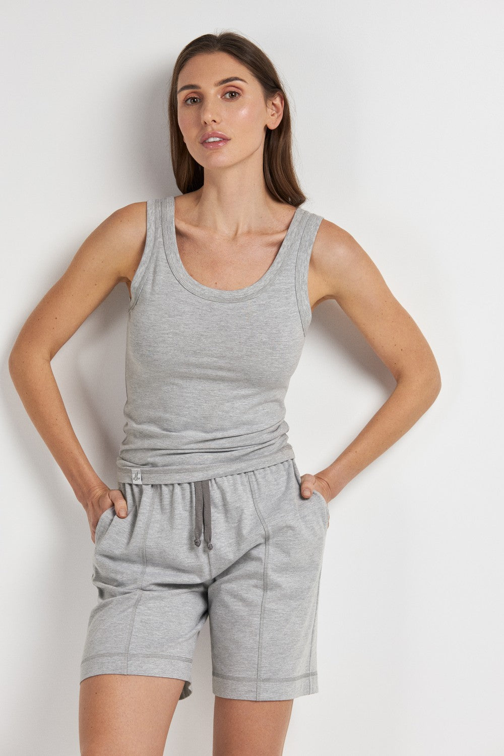 Шорты с карманами LHK 75/01/06 Basic gray