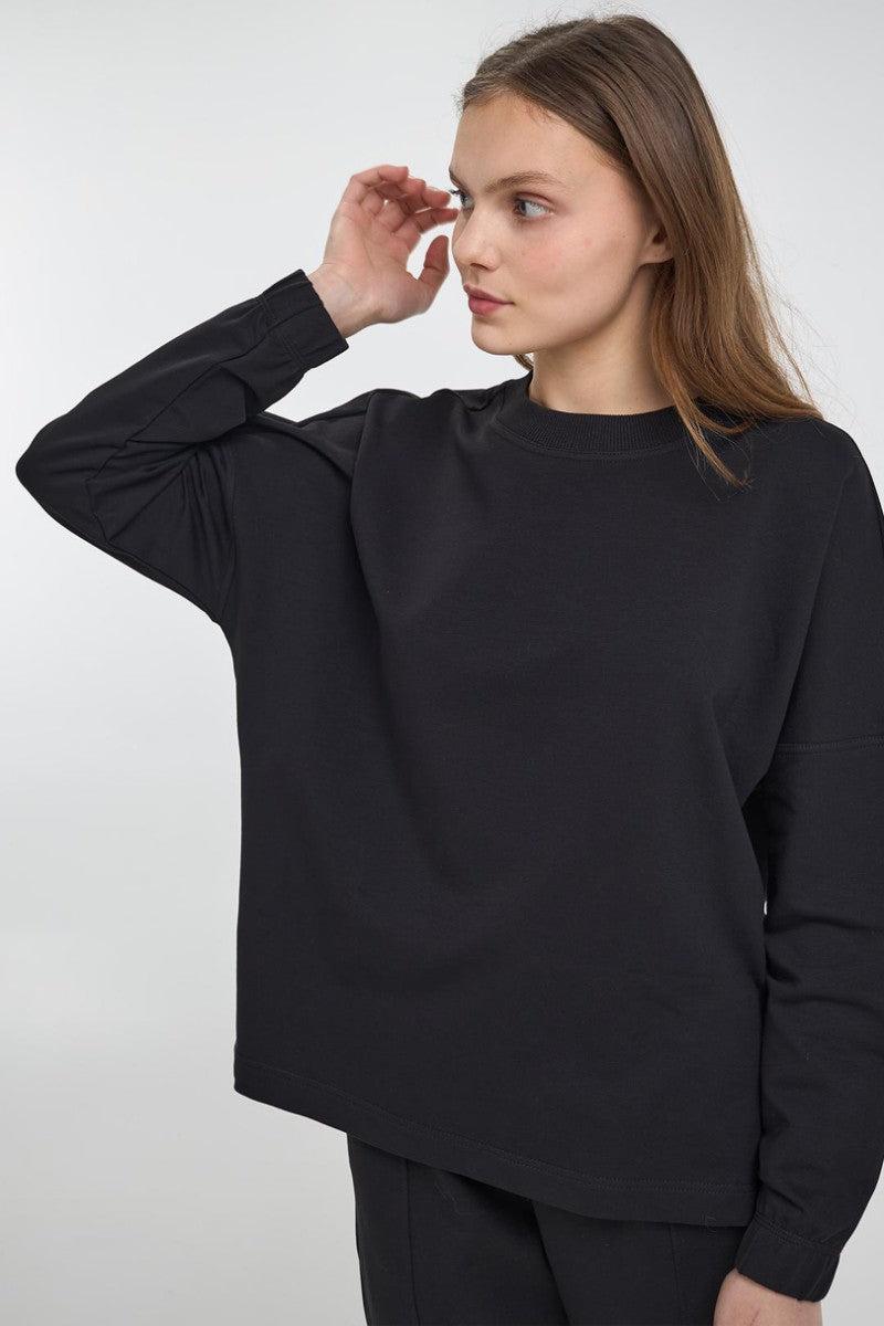 Кофта из хлопка LKD 18/15/02 black