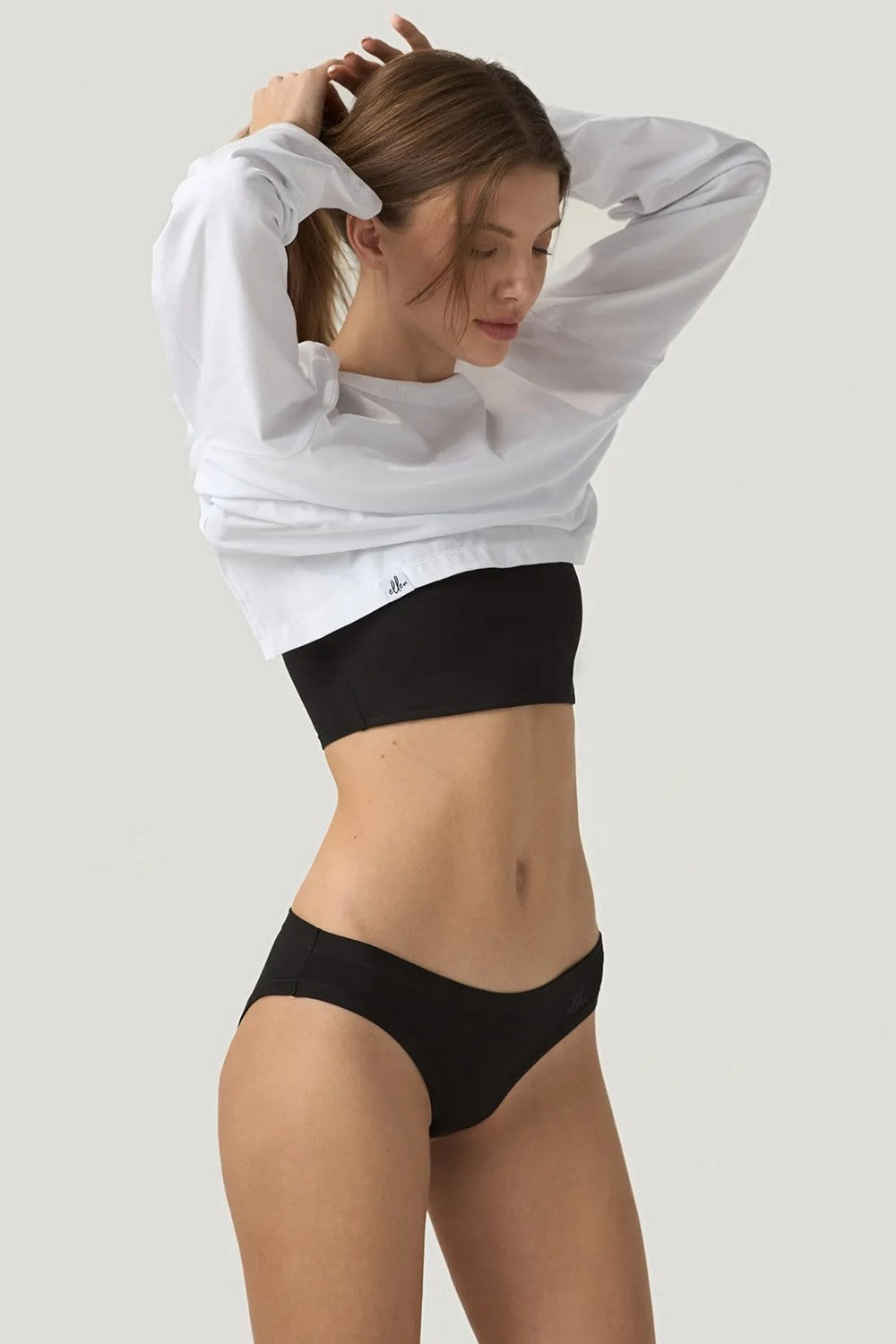 Трусики слип с логотипом LMBM 301/05/02 Miss Comfort (2 шт.) black