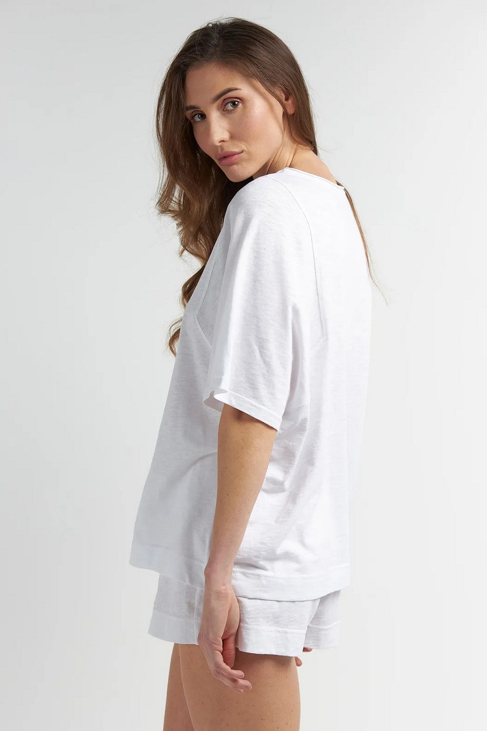 Піжама з бавовни LPK 3270/00/01 Linen white