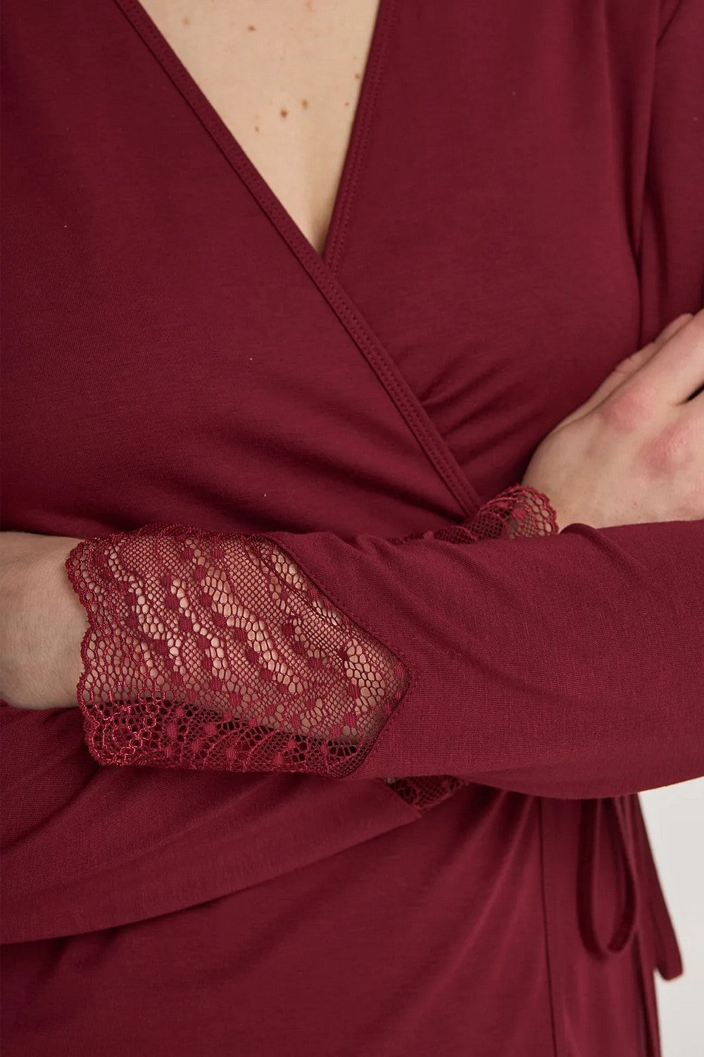 Пижама с брюками LPM 0680/02/01 Meryl burgundy