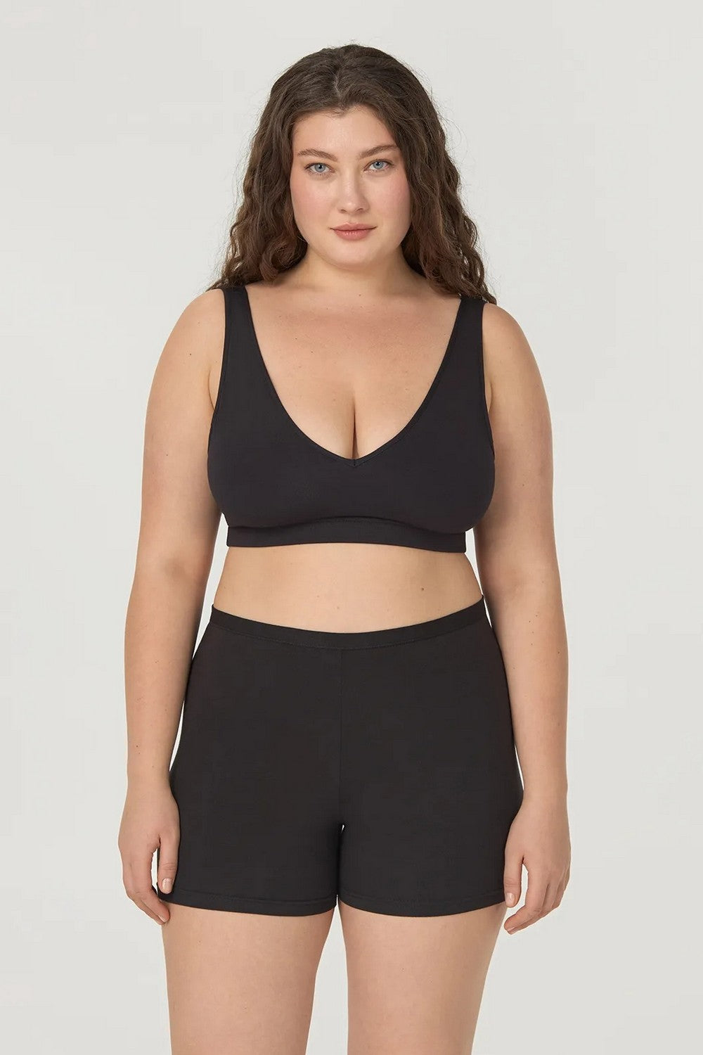 Шортики с высокой талией LSHM 305/00/02 Miss Comfort black