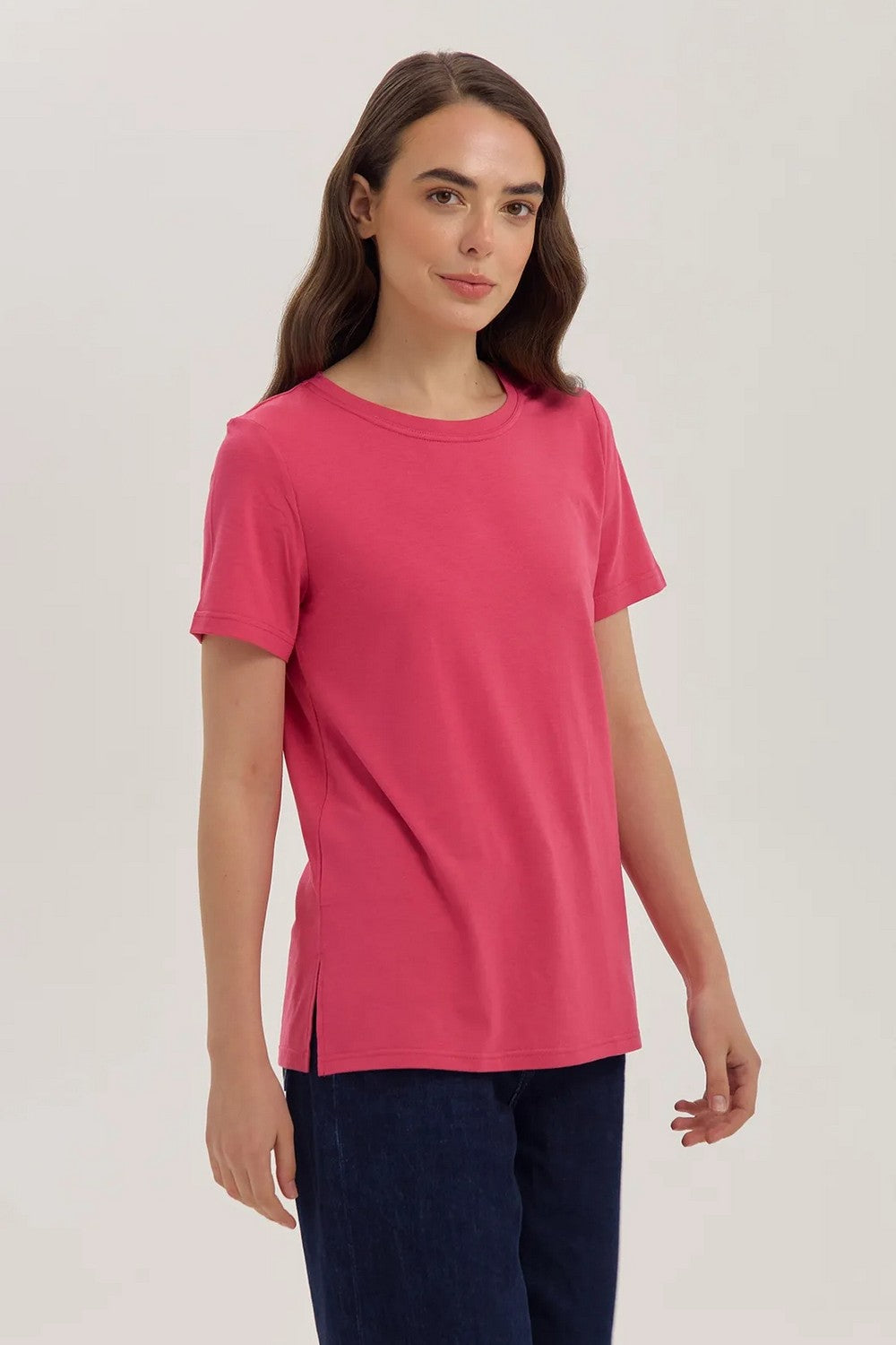 Футболка из модала LSM 20/16/01 Miss Color pink