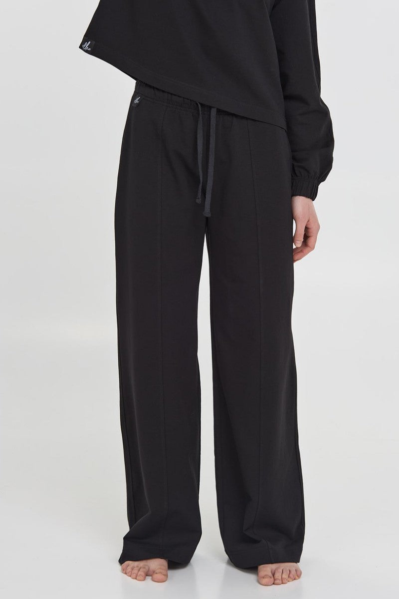 Штани з бавовни LTD 80/27/02 Basic black