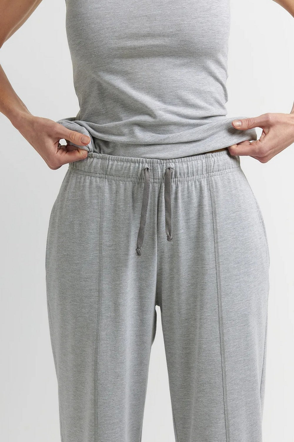 Брюки из хлопка LTK 80/23/06 Basic gray