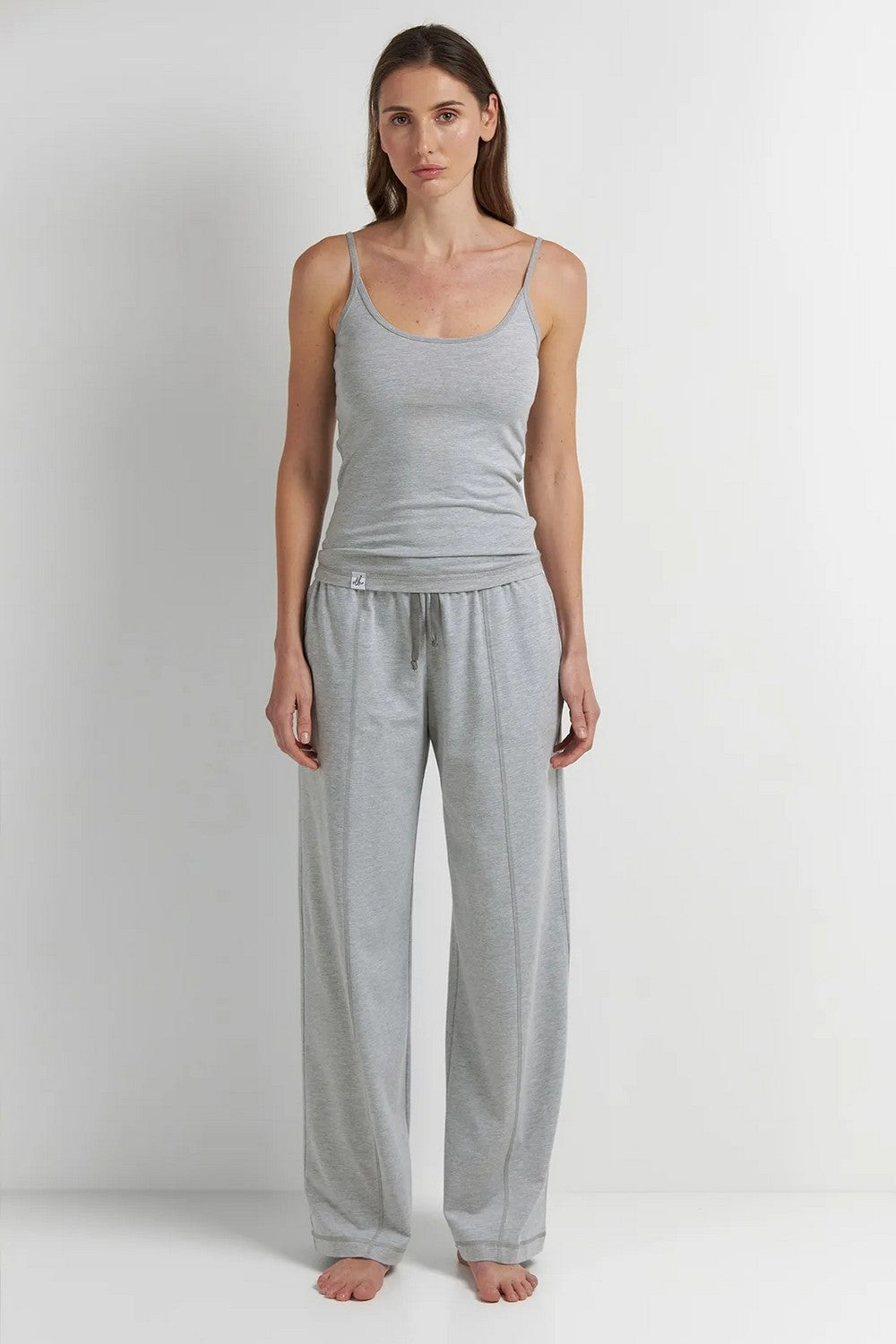 Брюки из хлопка LTK 80/23/06 Basic gray
